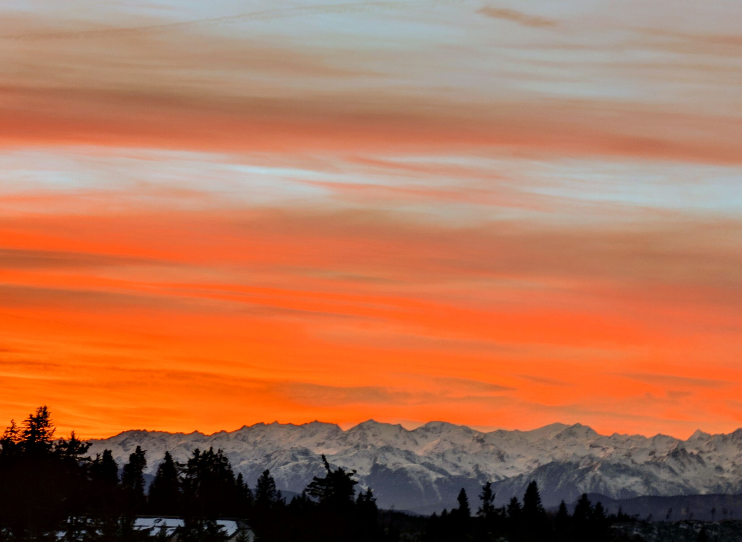 Rosso di sera.....