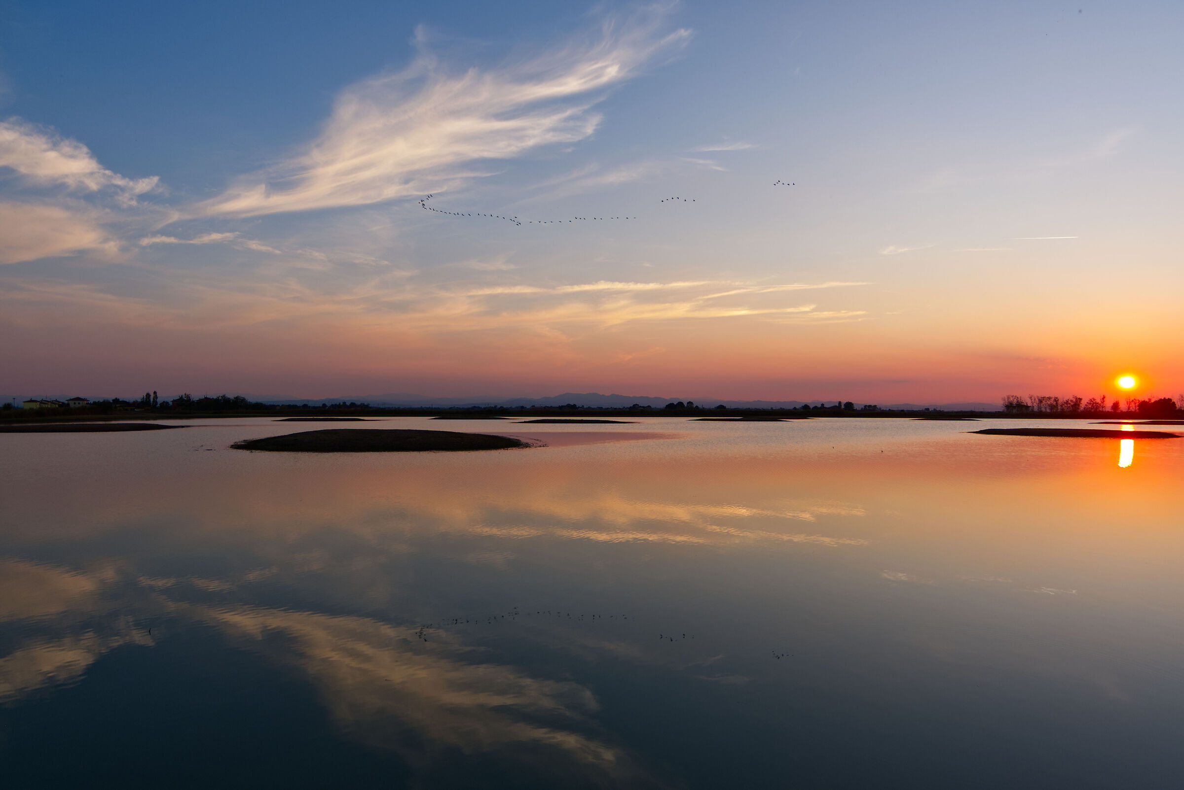 Sunset at the Quadrone Oasis