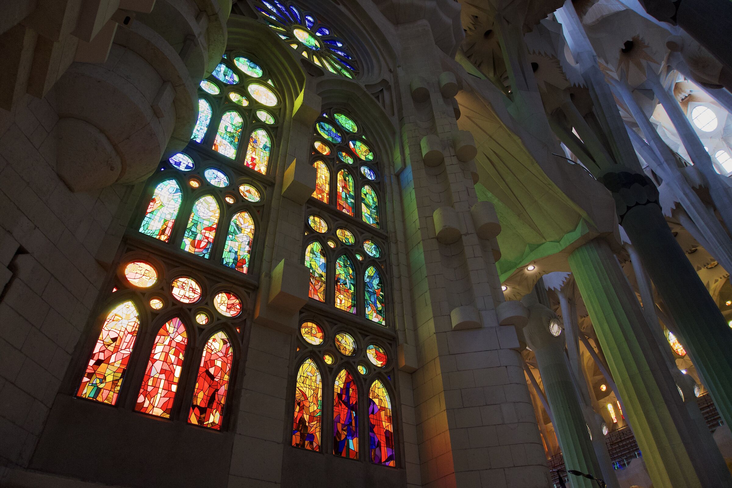 il mosaico che cambia colore ,Sagrada