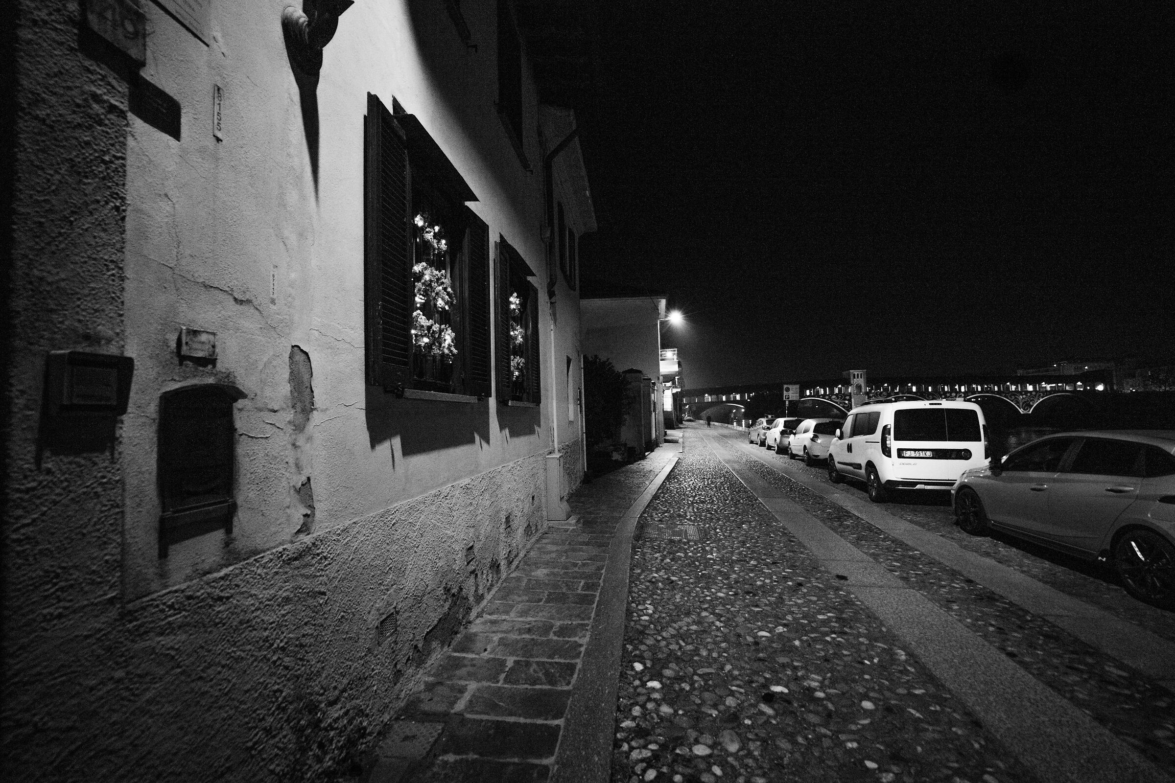The sober Christmas of Borgo Ticino