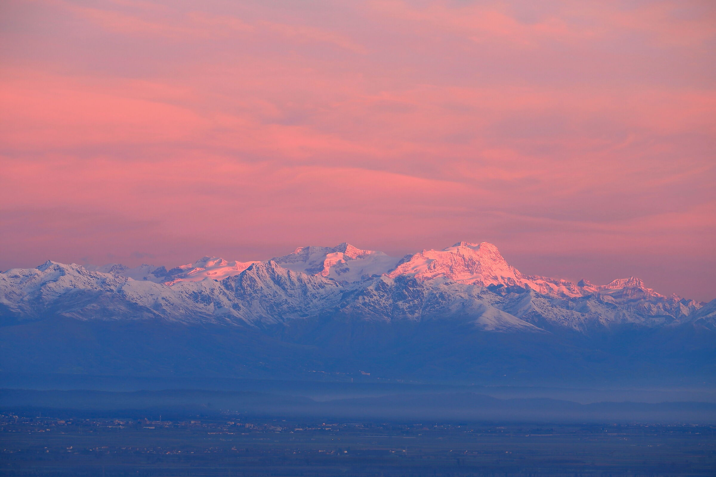 Sunrise on the Pink