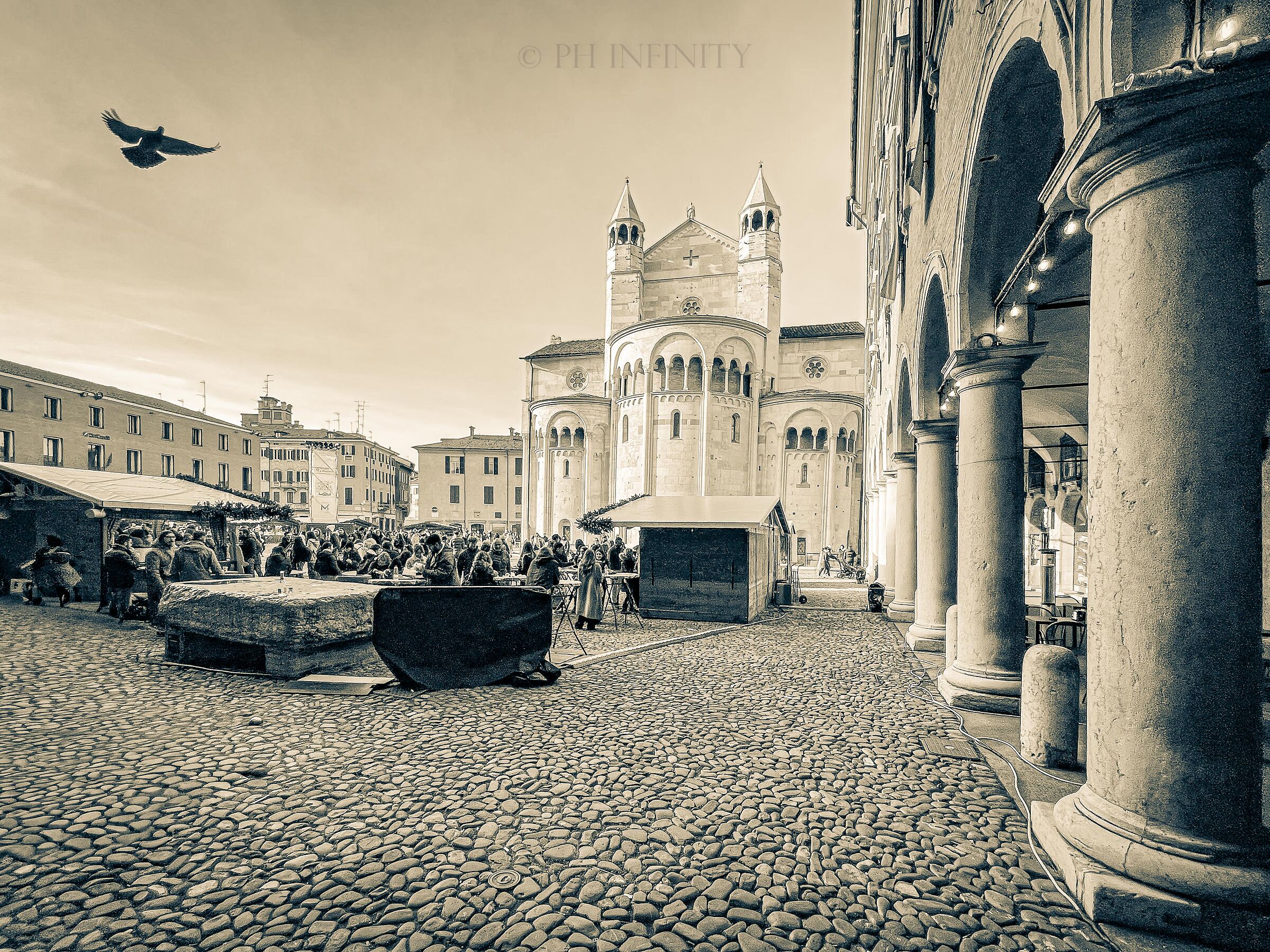 An Italian square