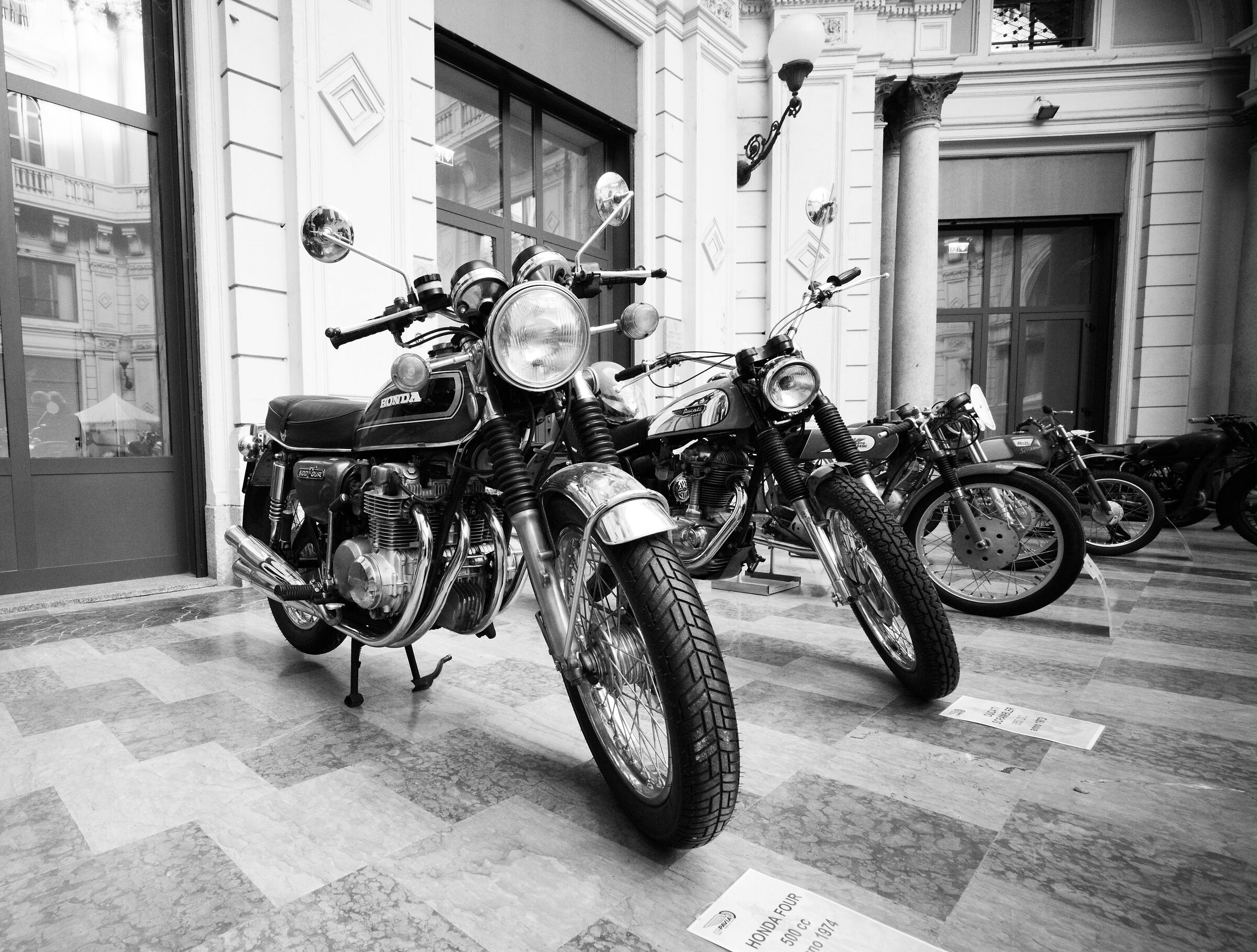And you discover that your 21-year-old motorcycle is a vinta...