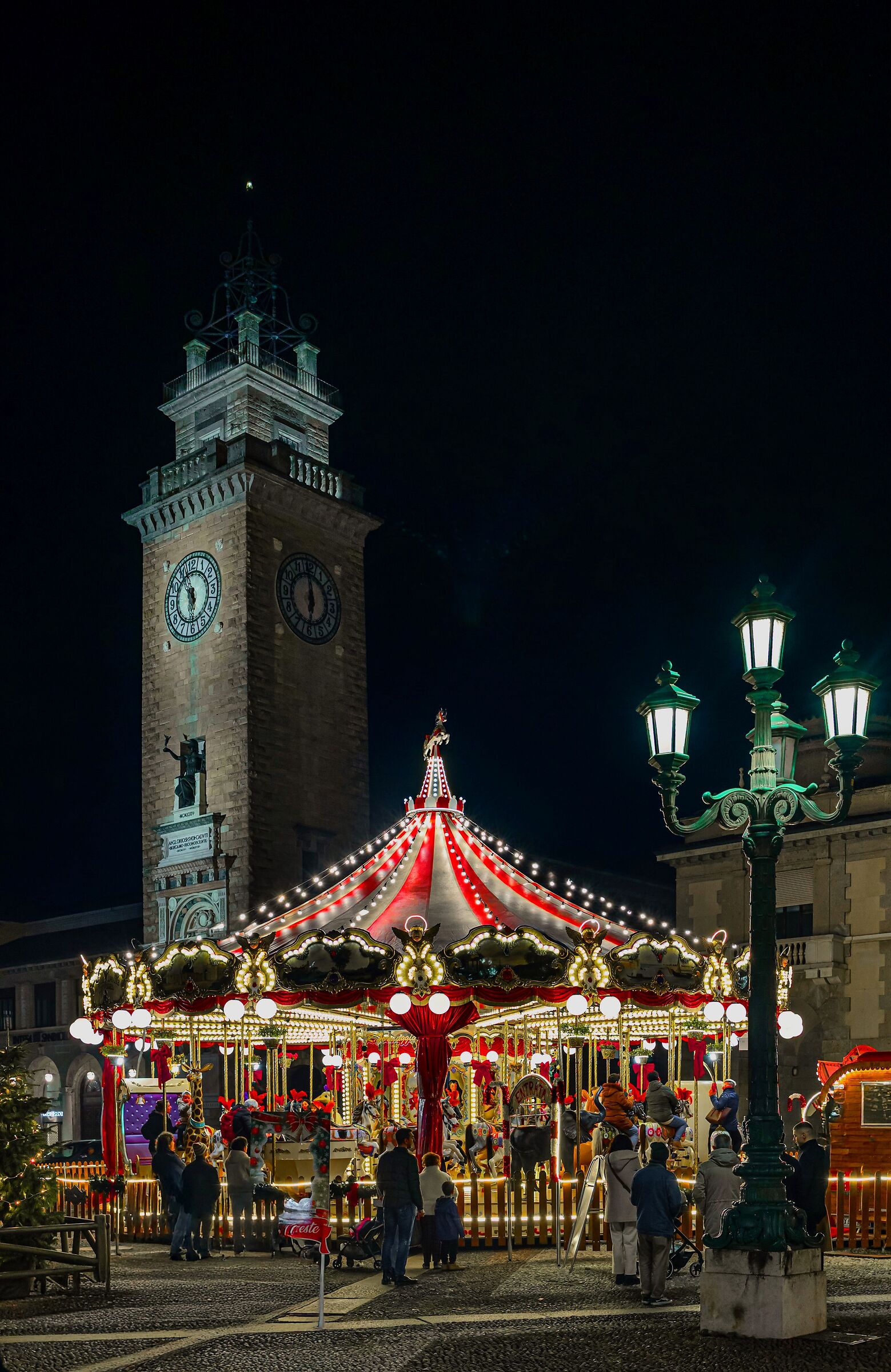 Festive air in the historic center