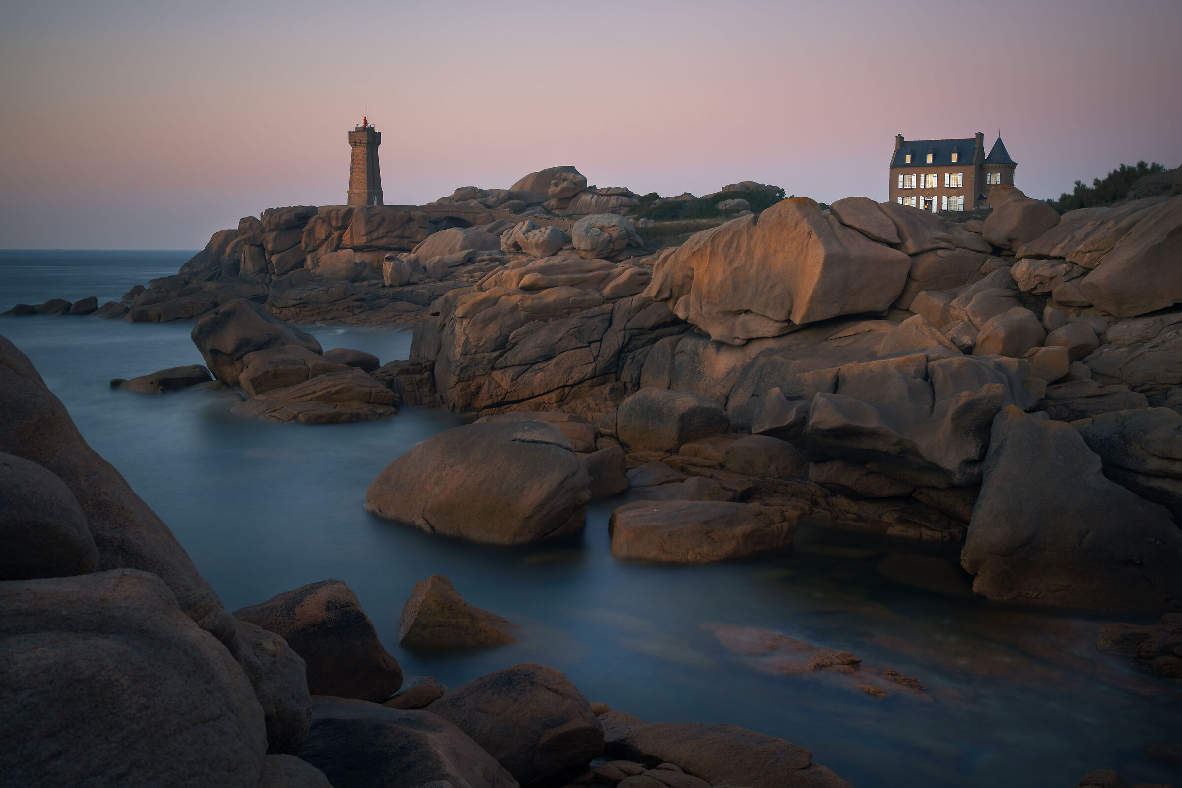 Costa di granito rosa