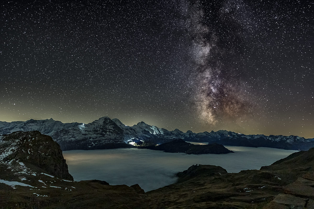 Milky Way from the Faulhorn