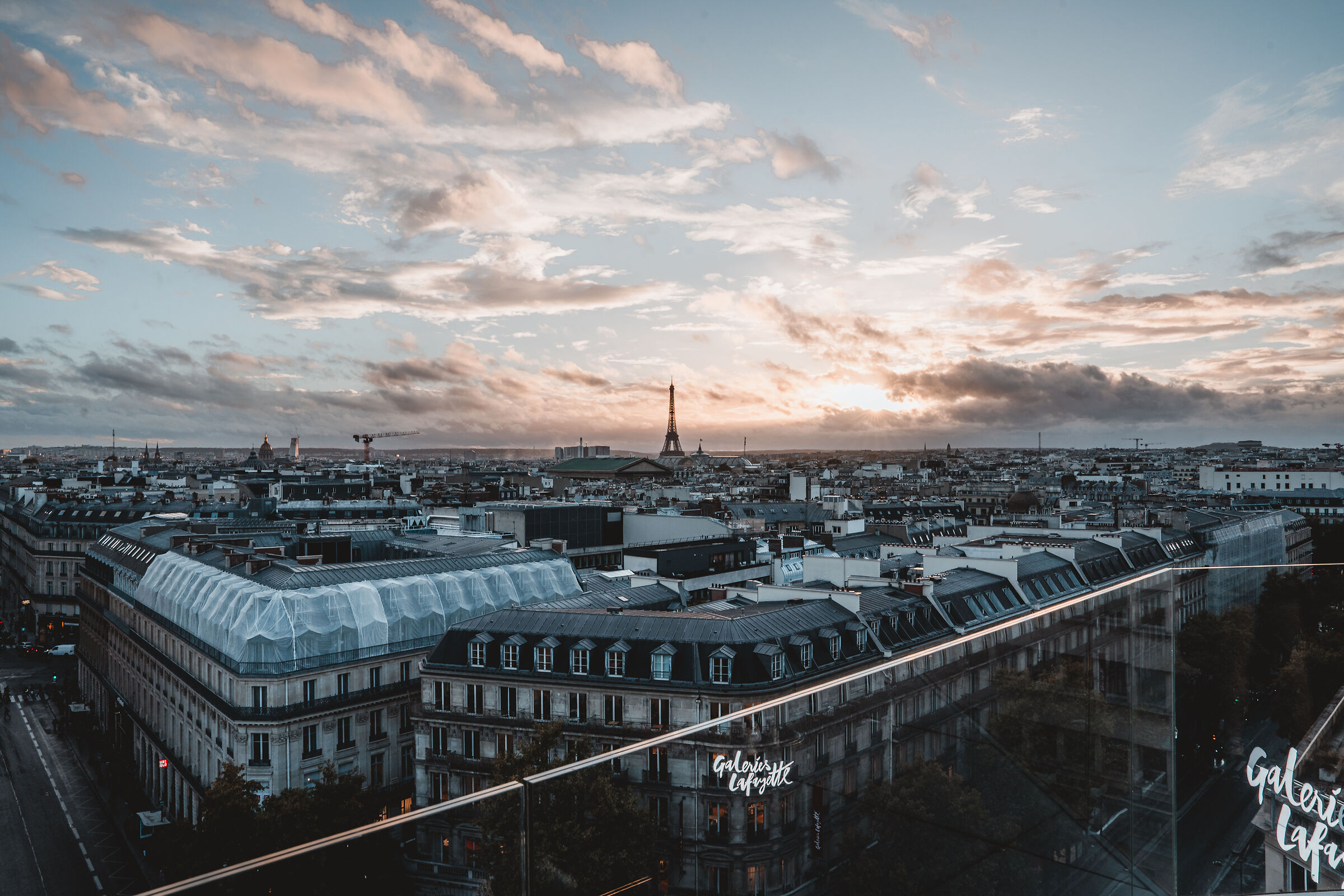 Eiffel Tower - Galeries Lafayette