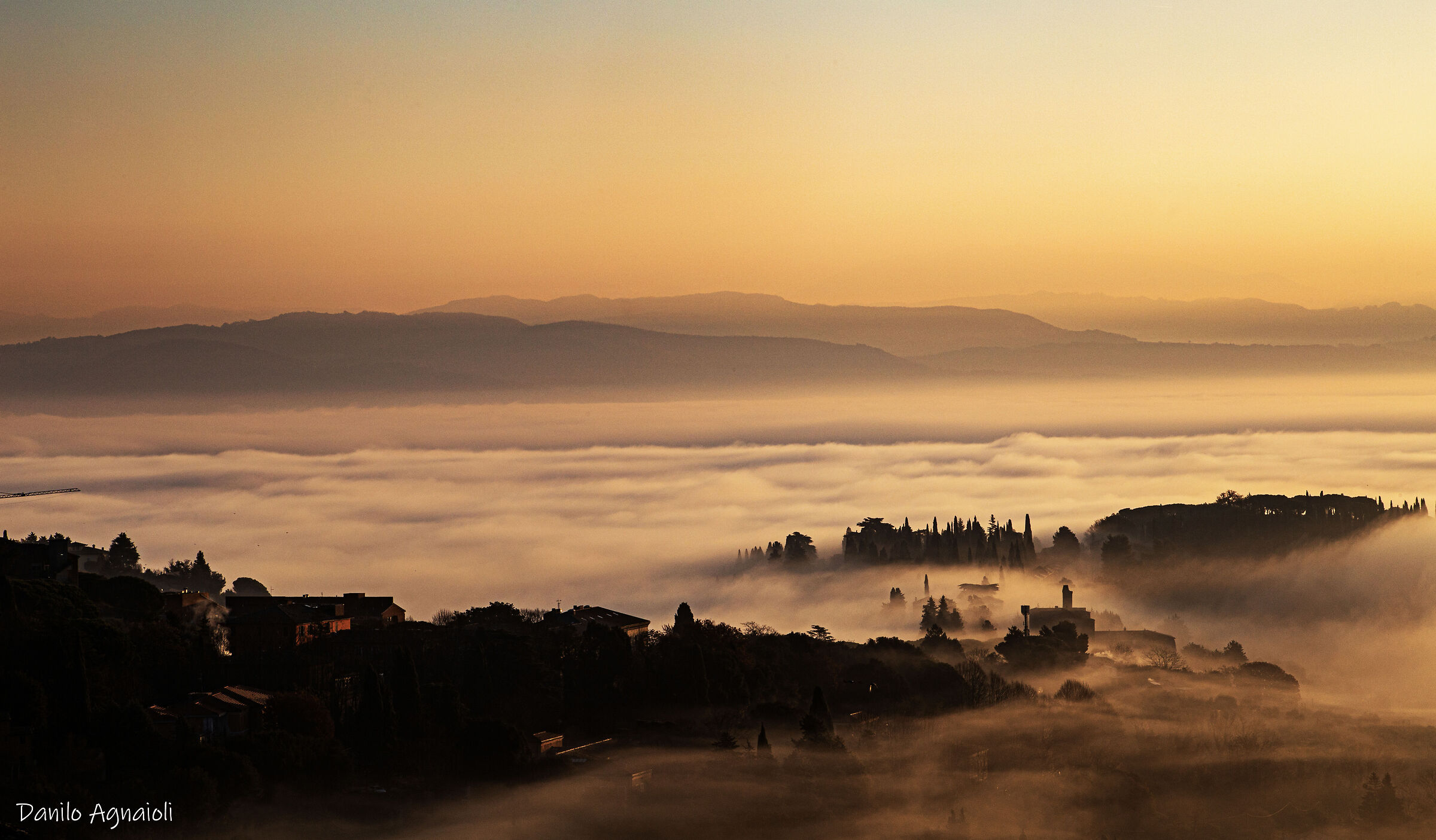 Golden silence over Perugia
