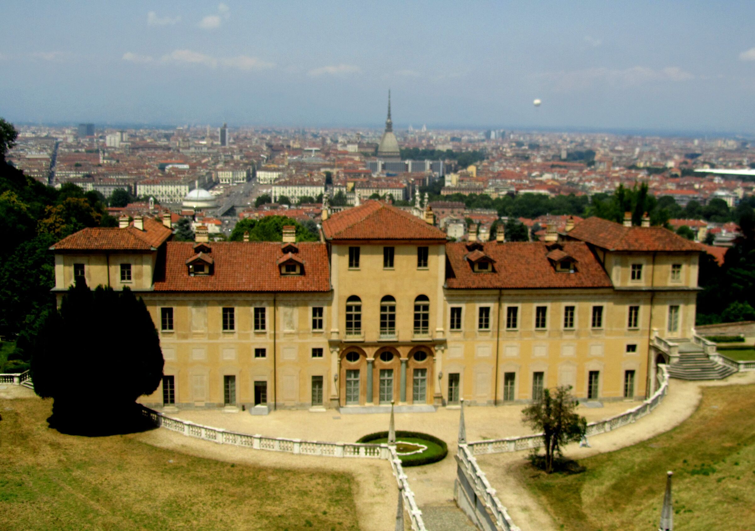View from the Villa della Regina Turin