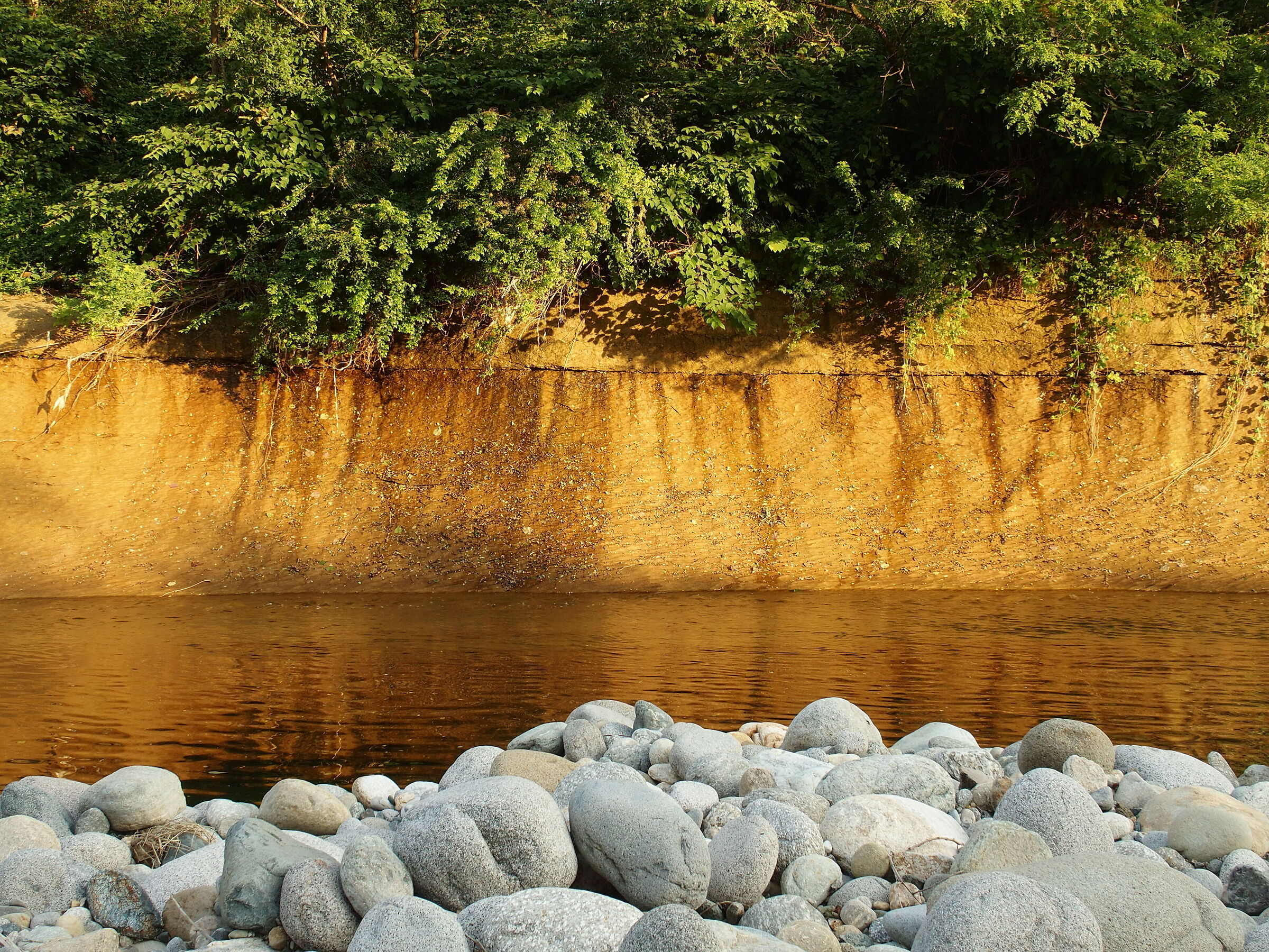 Cervo river banks