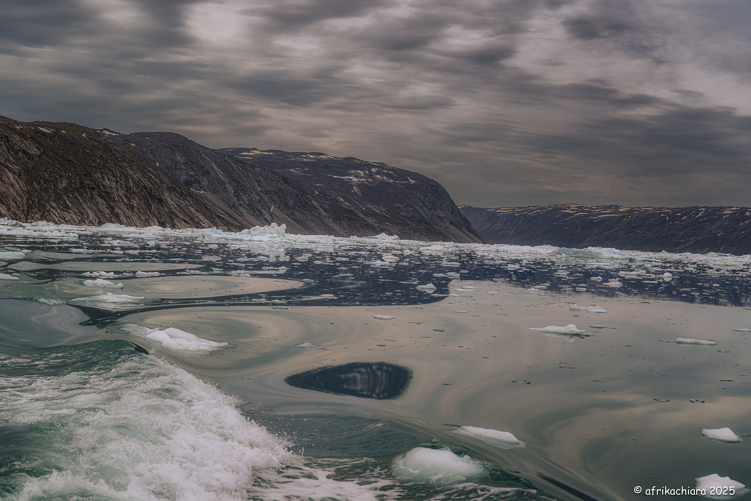 And when the sun is not there...