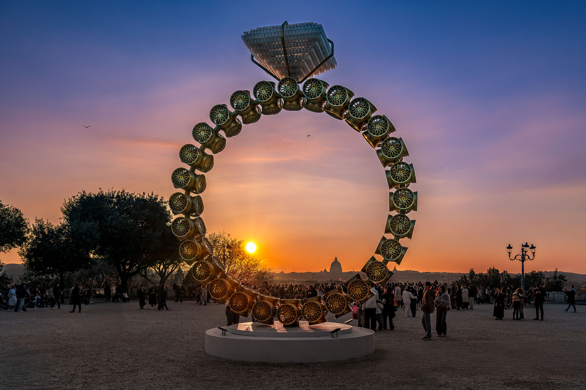 'Solitário' on the Pincio Terrace