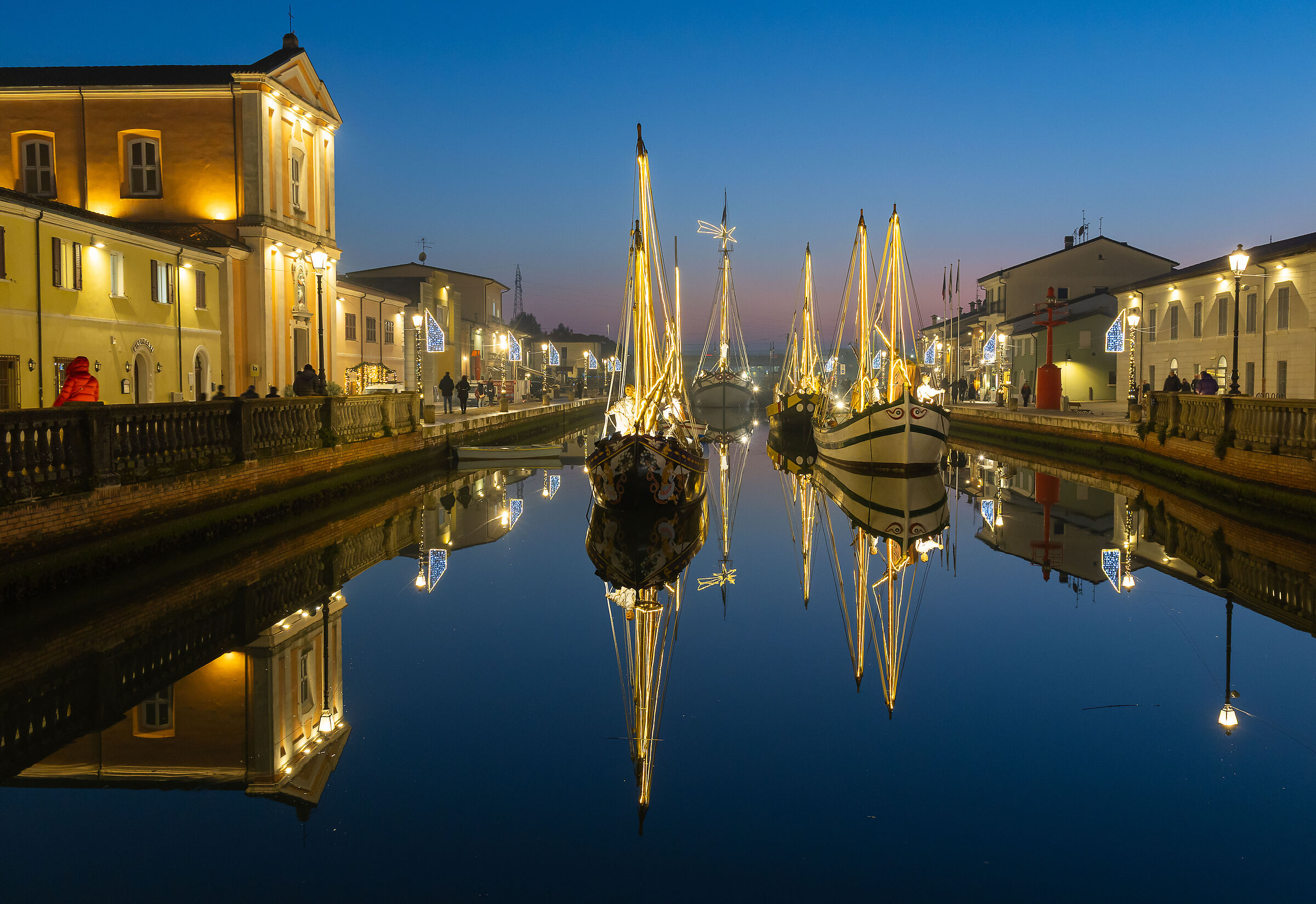 Cesenatico floating nativity scene