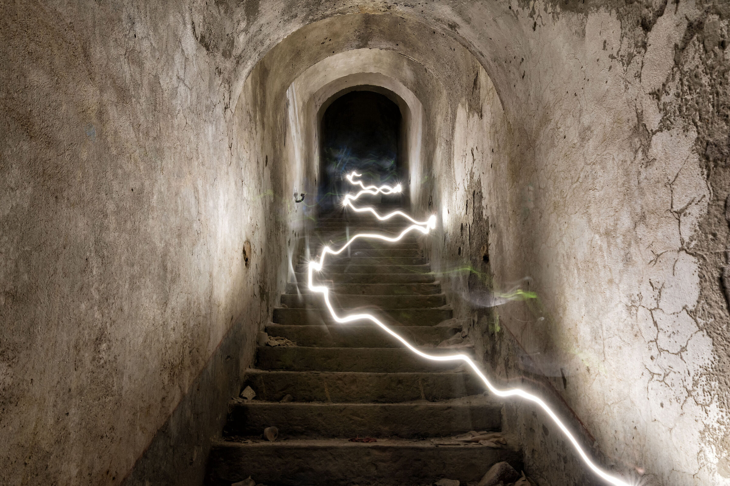 Presences in the abandoned fort
