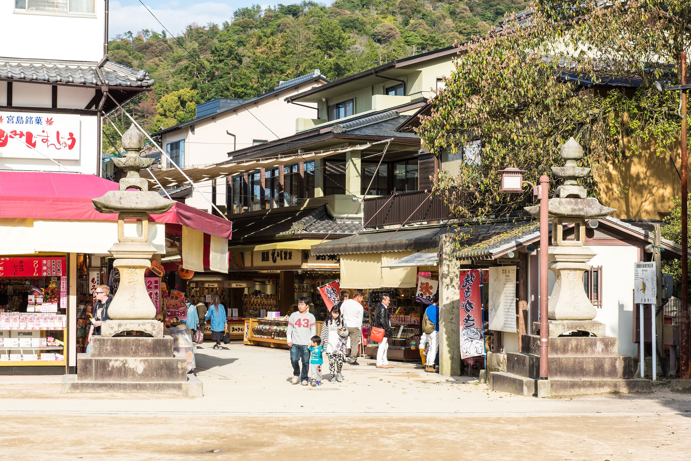 Miyajima Island street