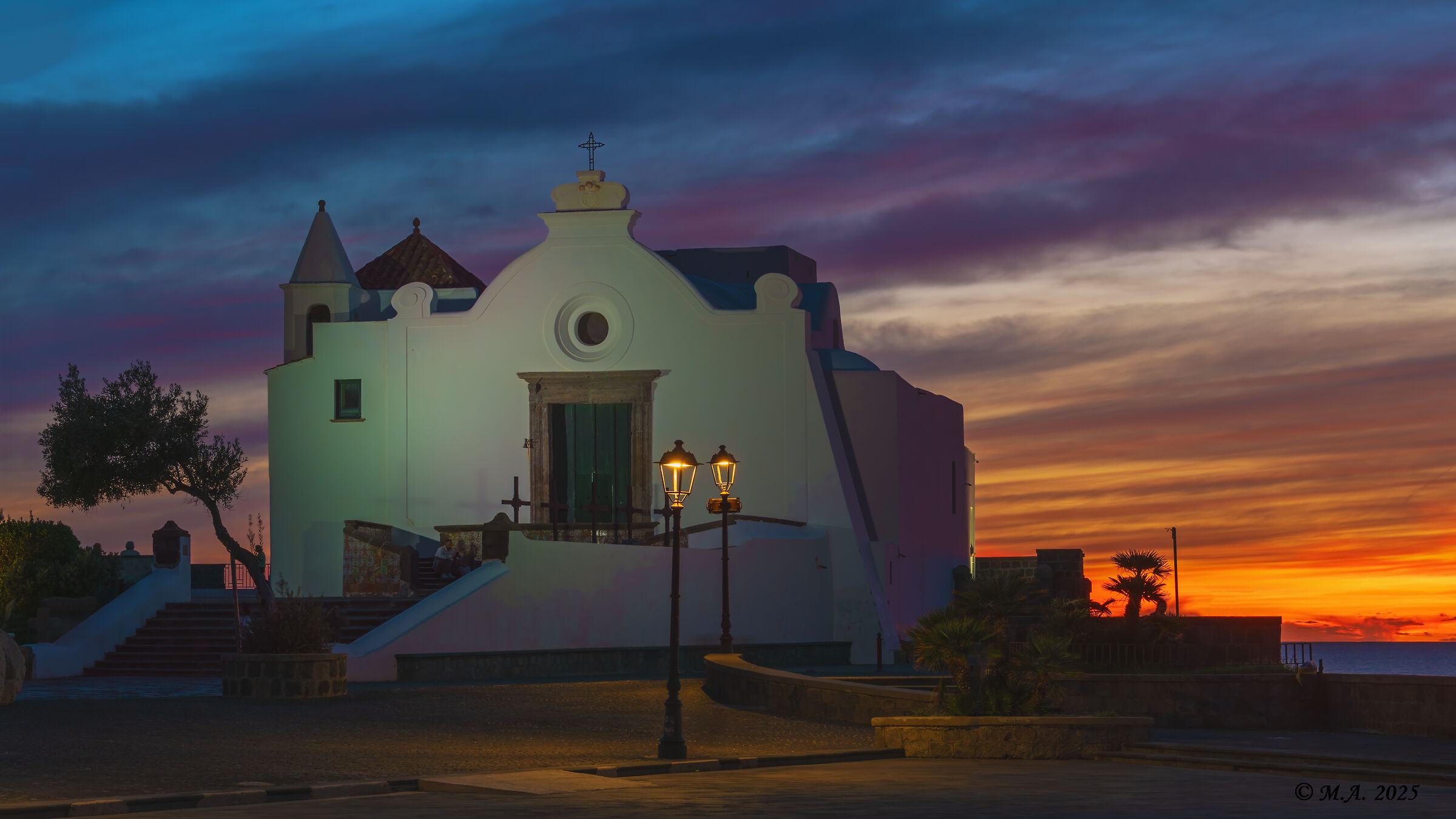 Chiesa del Soccorso - Ora blu