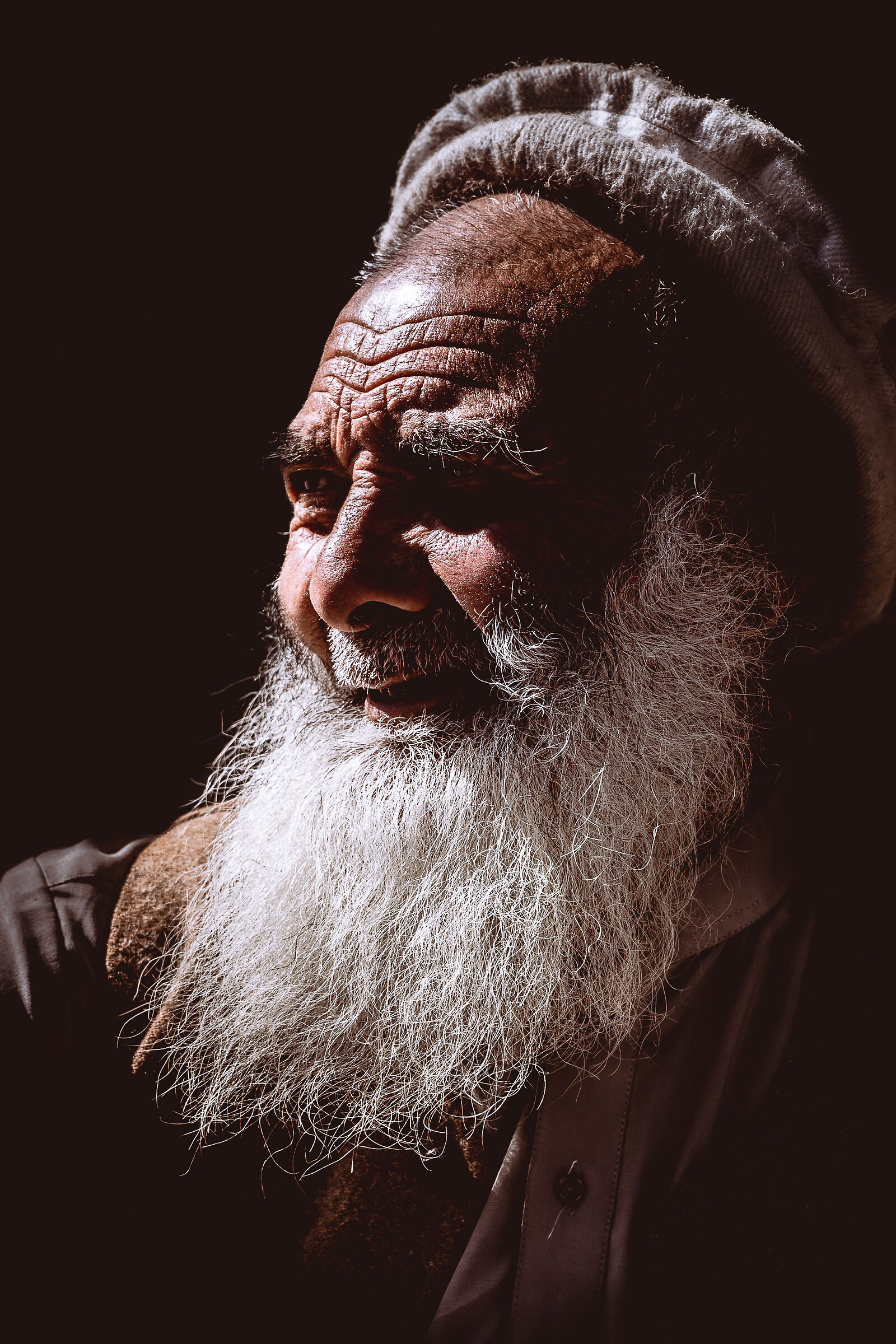 Anziano Balti in Pakistan