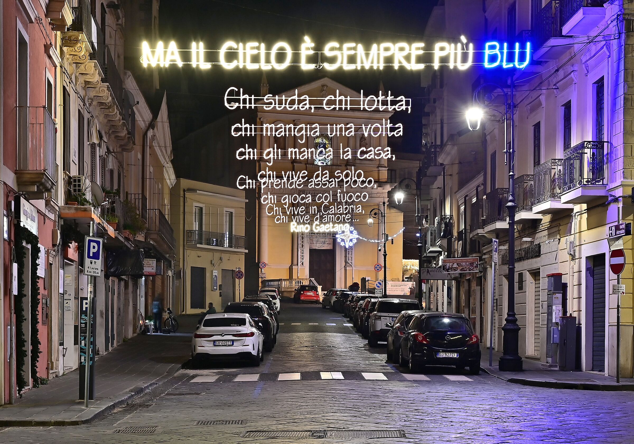 Chissà se Rino canterebbe anche ora questi suoi versi