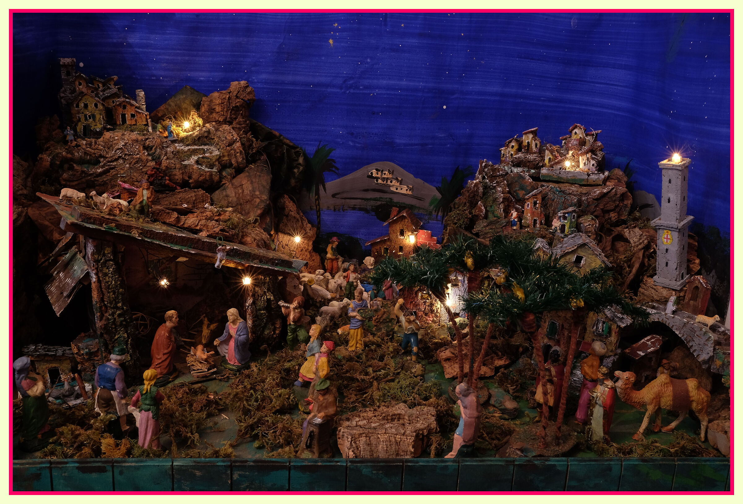 For Christmas my nativity scene