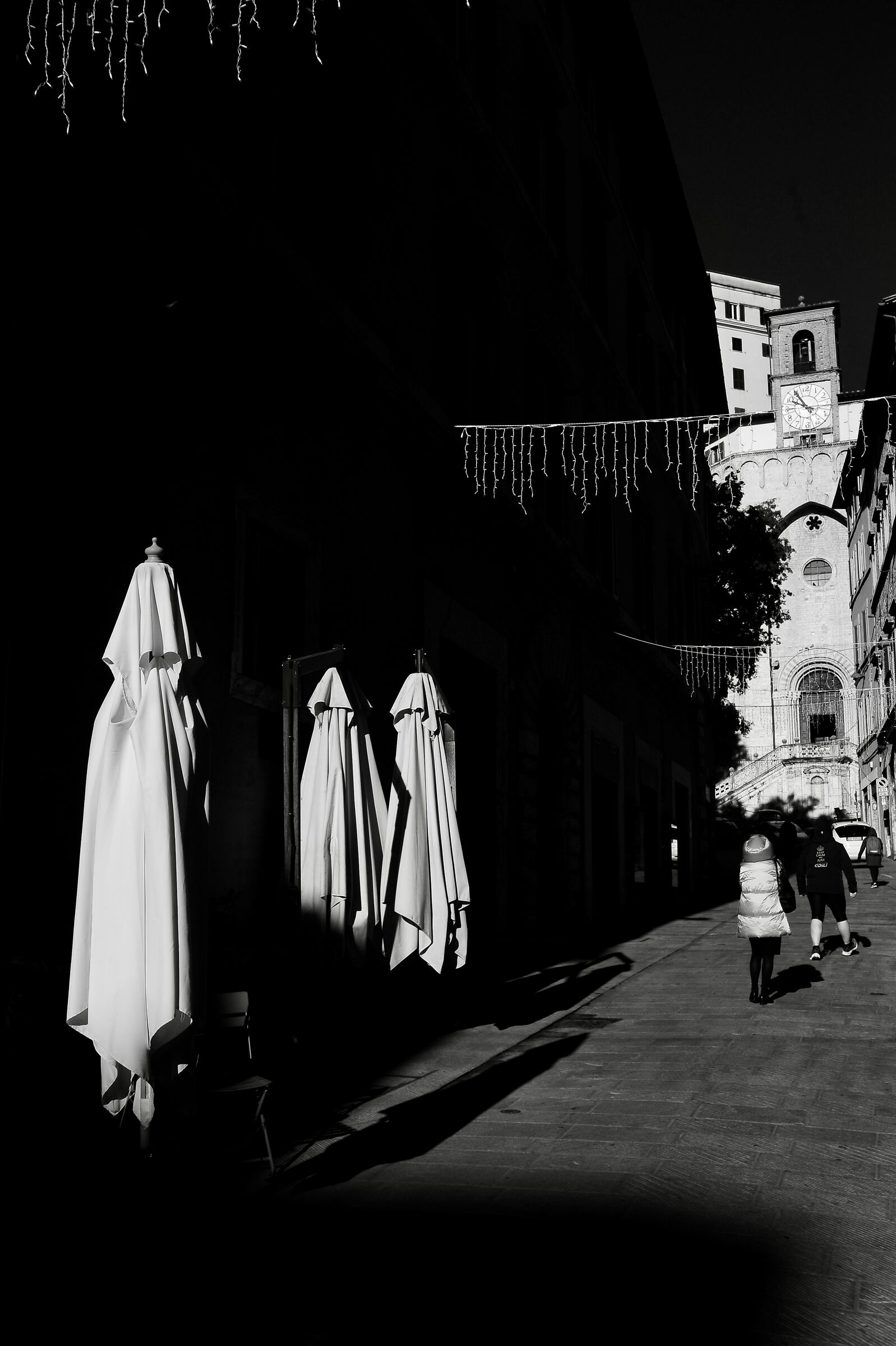 Black and White