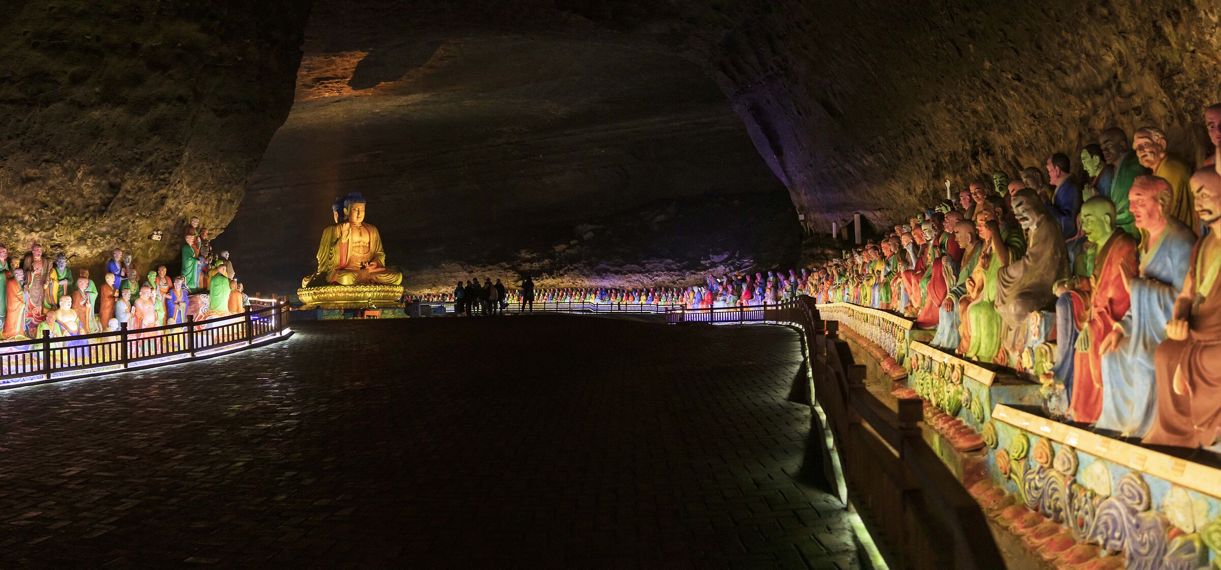 Panorama del Tempio della Montagna Jinfo