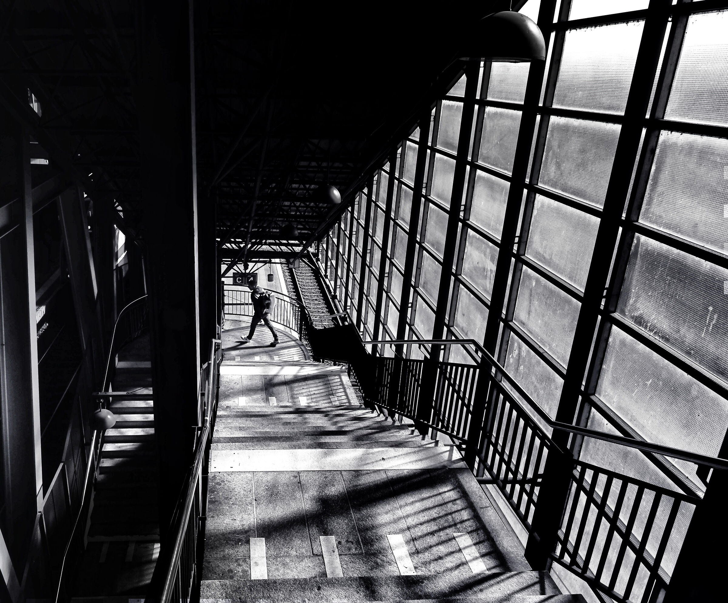 Zürich Hardbrücke Bahnhof.