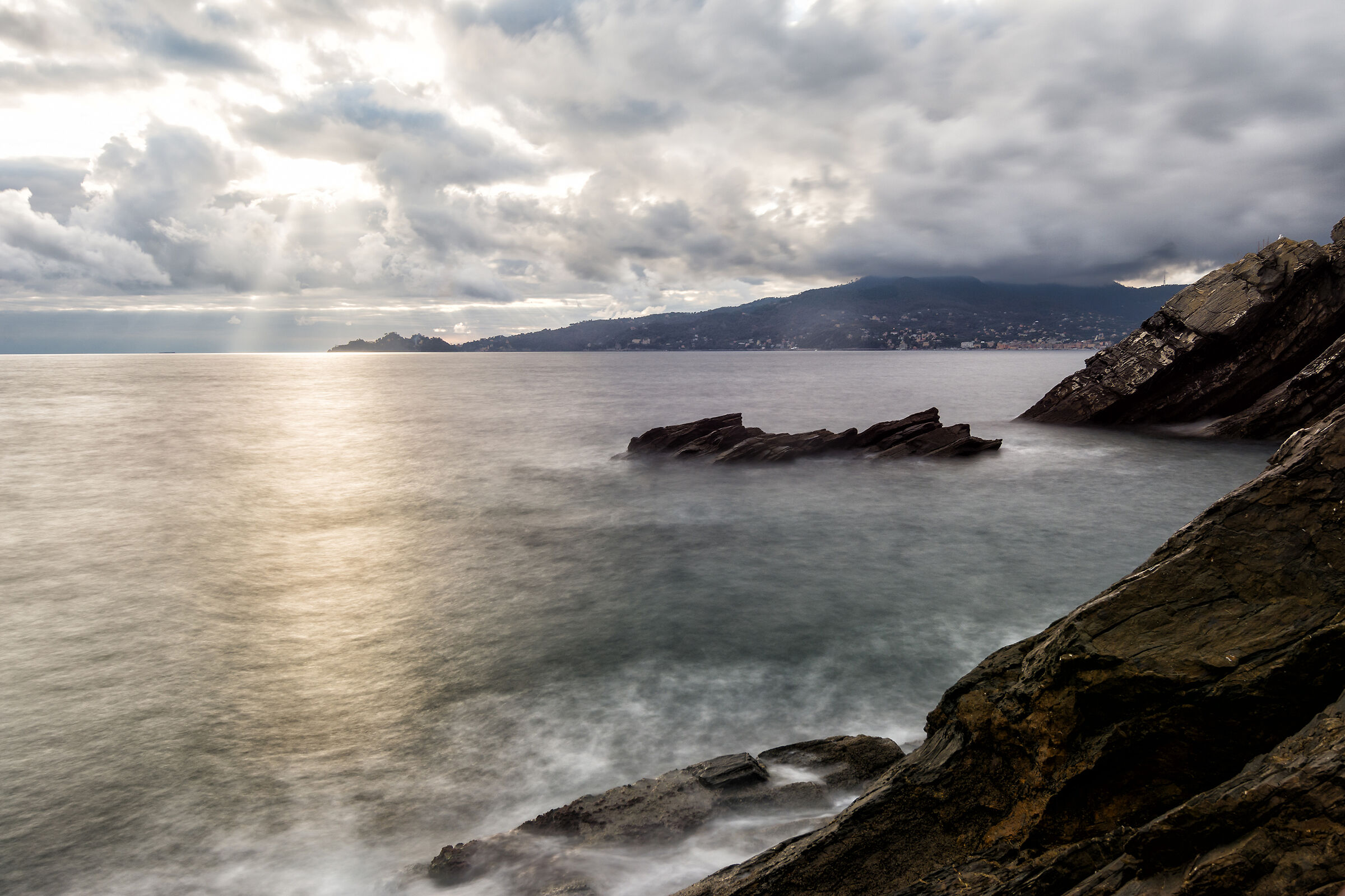 A ray of sunshine over Portofino