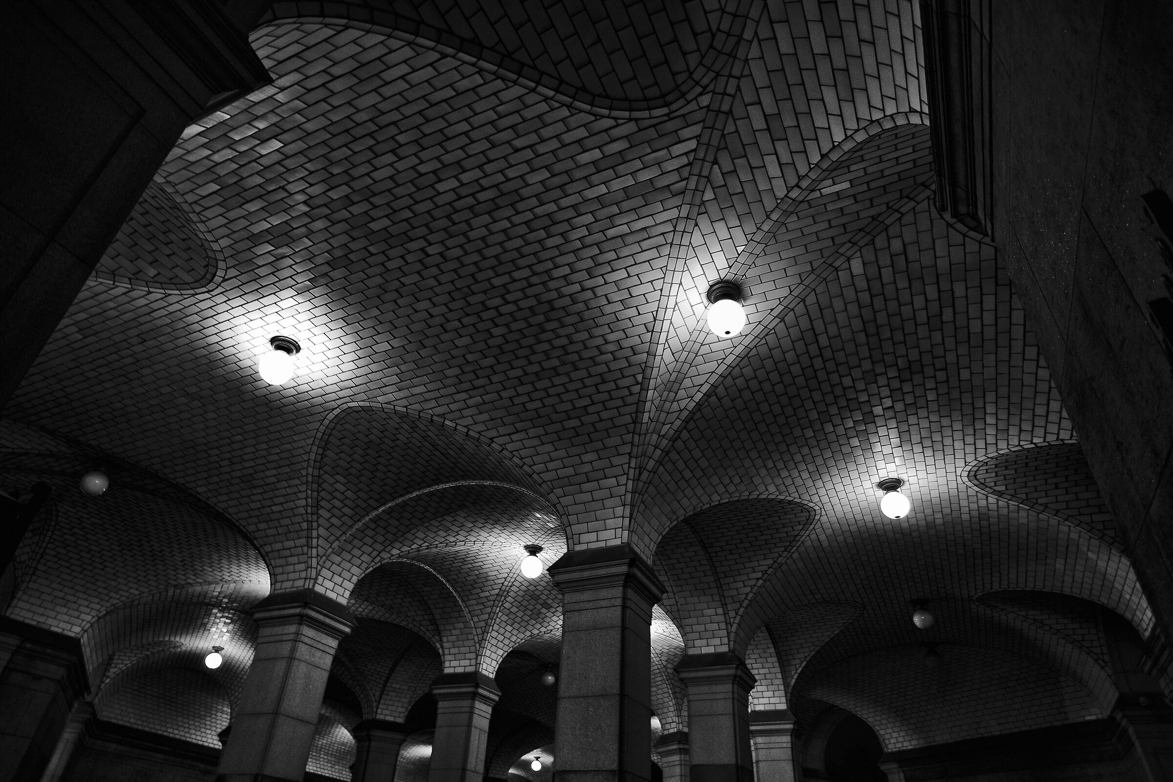 Ceiling Underground in NYC