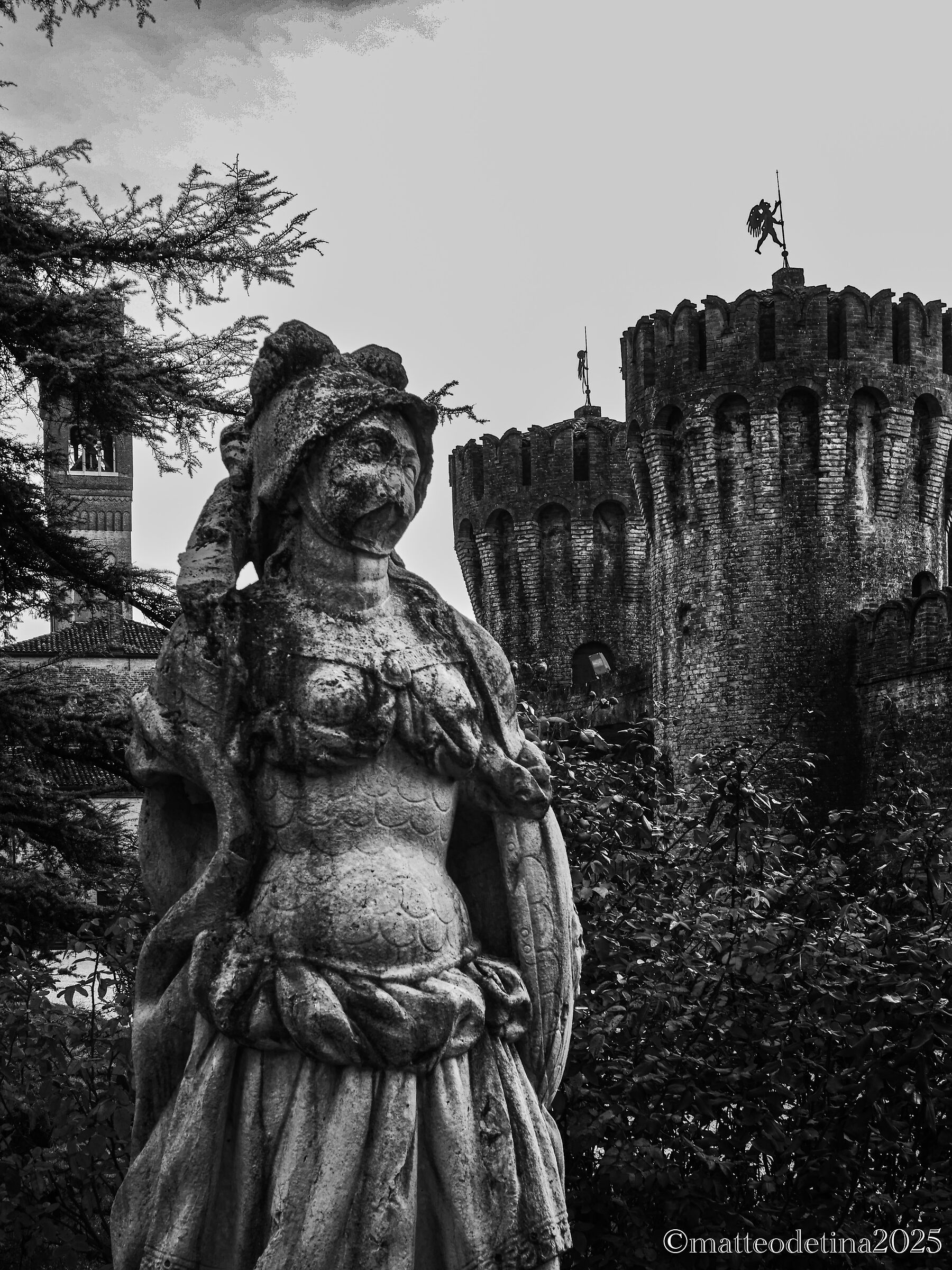 Castello di Roncade - Particolare di Statua 20.12.2025