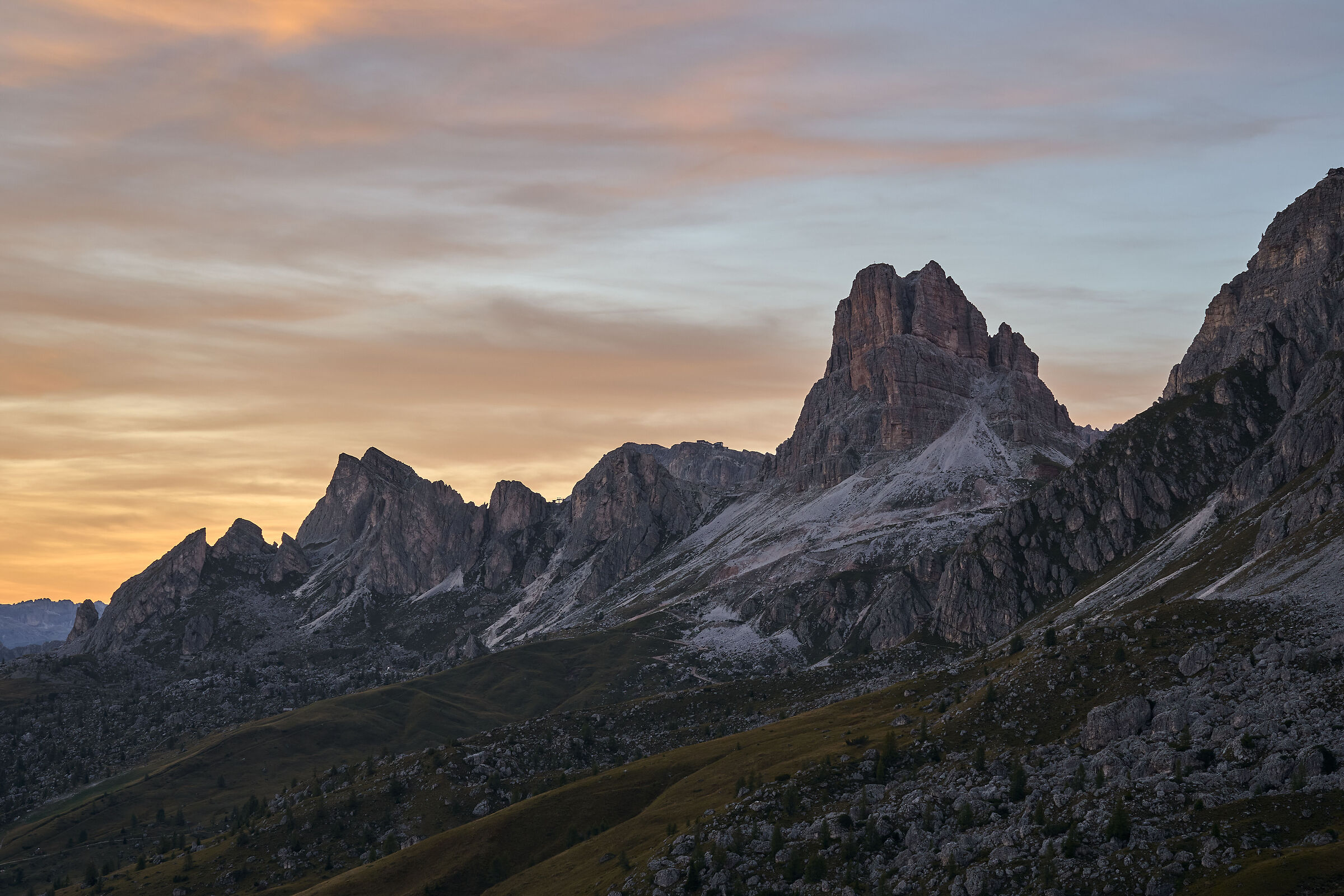 Averau al tramonto