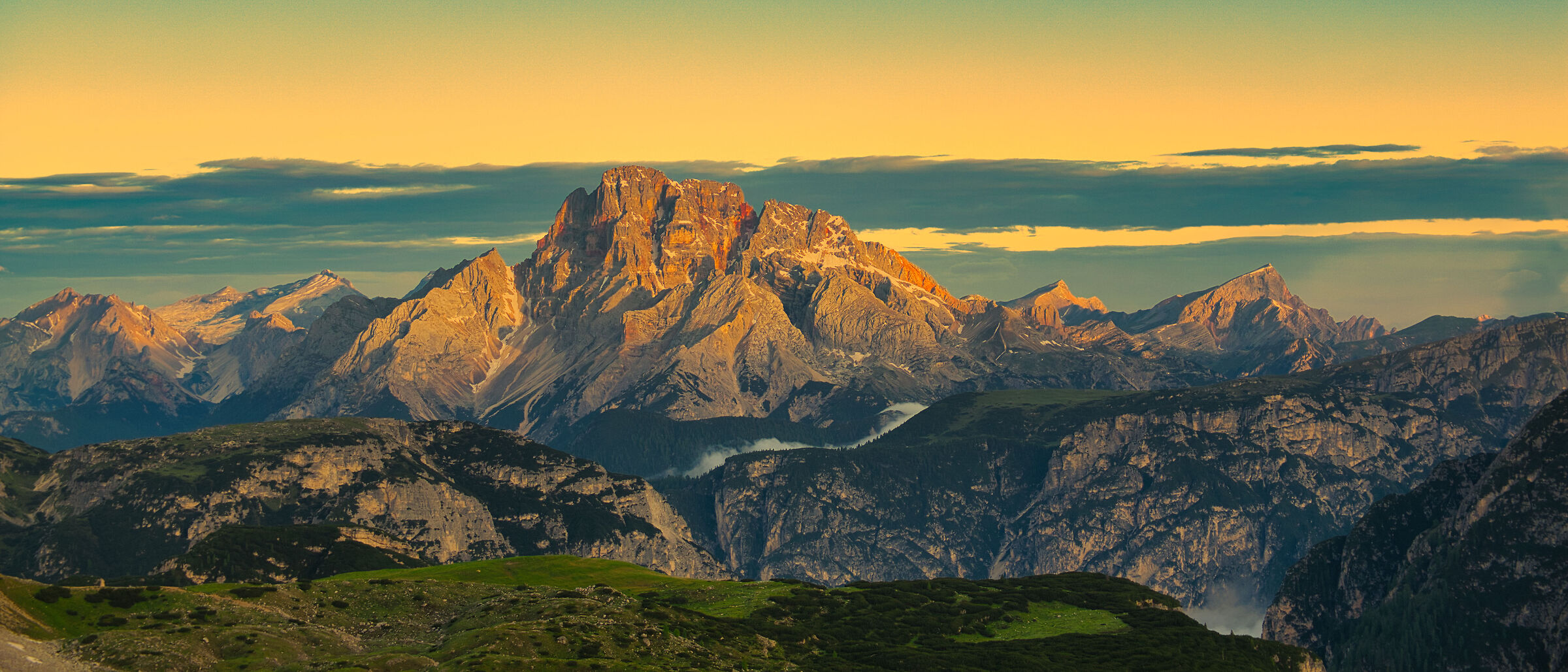 alba sulle dolomiti