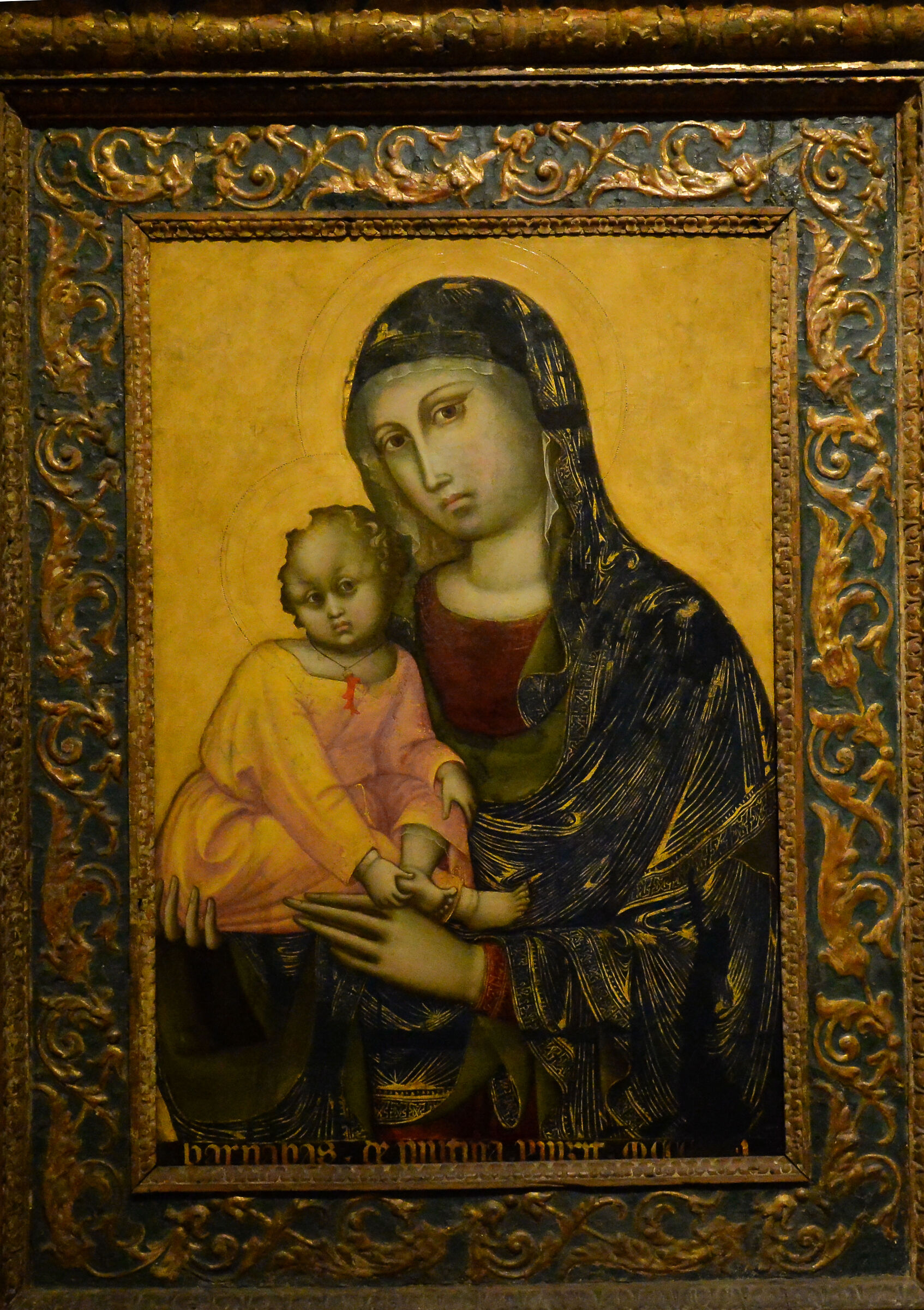 Madonna col Bambino  by Barnaba da Modena