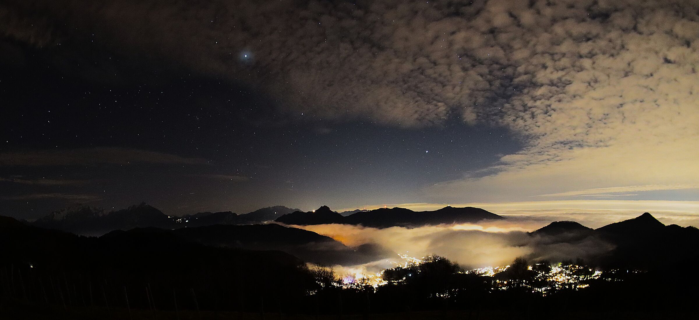 Brianza dall'alto