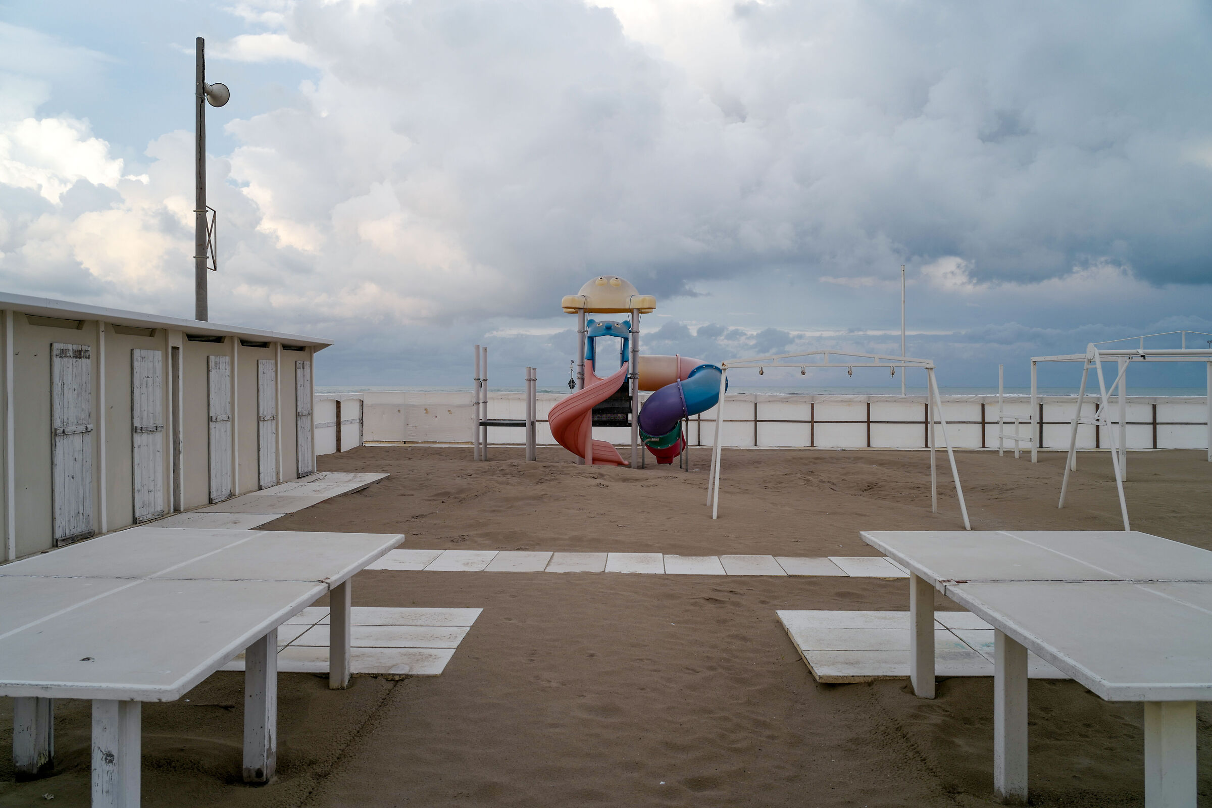Rimini, una domenica d'inverno