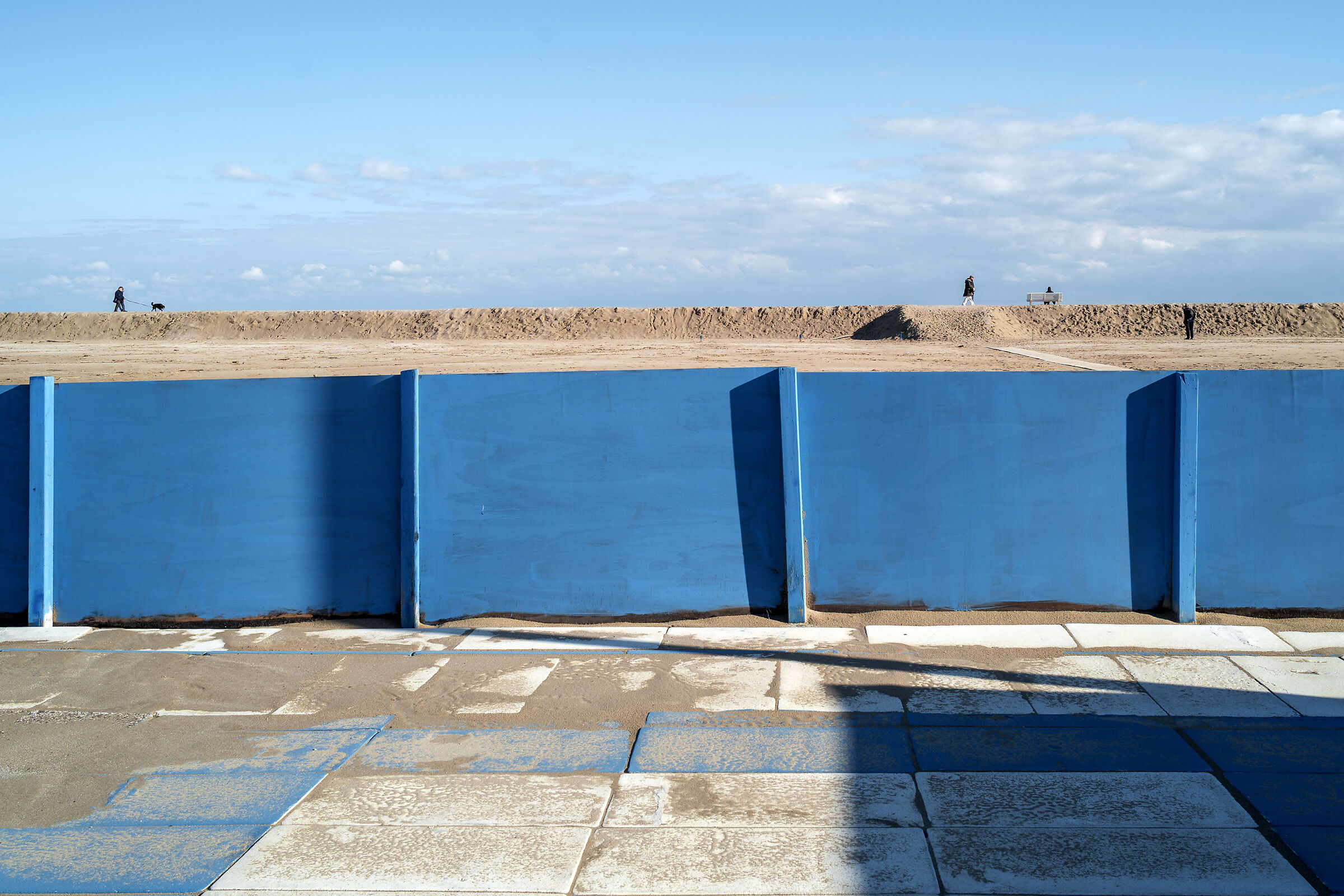 Rimini, una domenica d'inverno