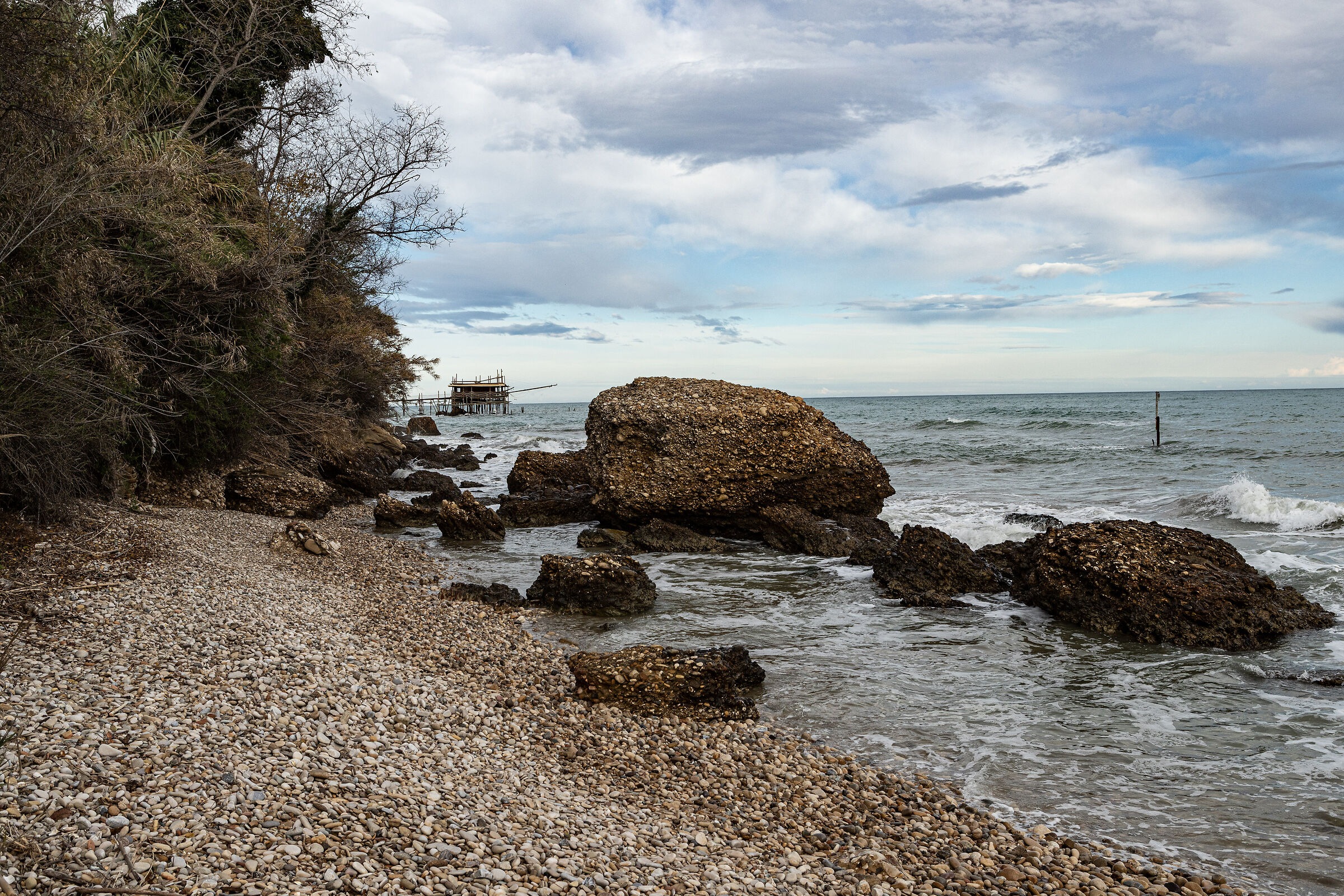 Leaden sky in Vasto Marina