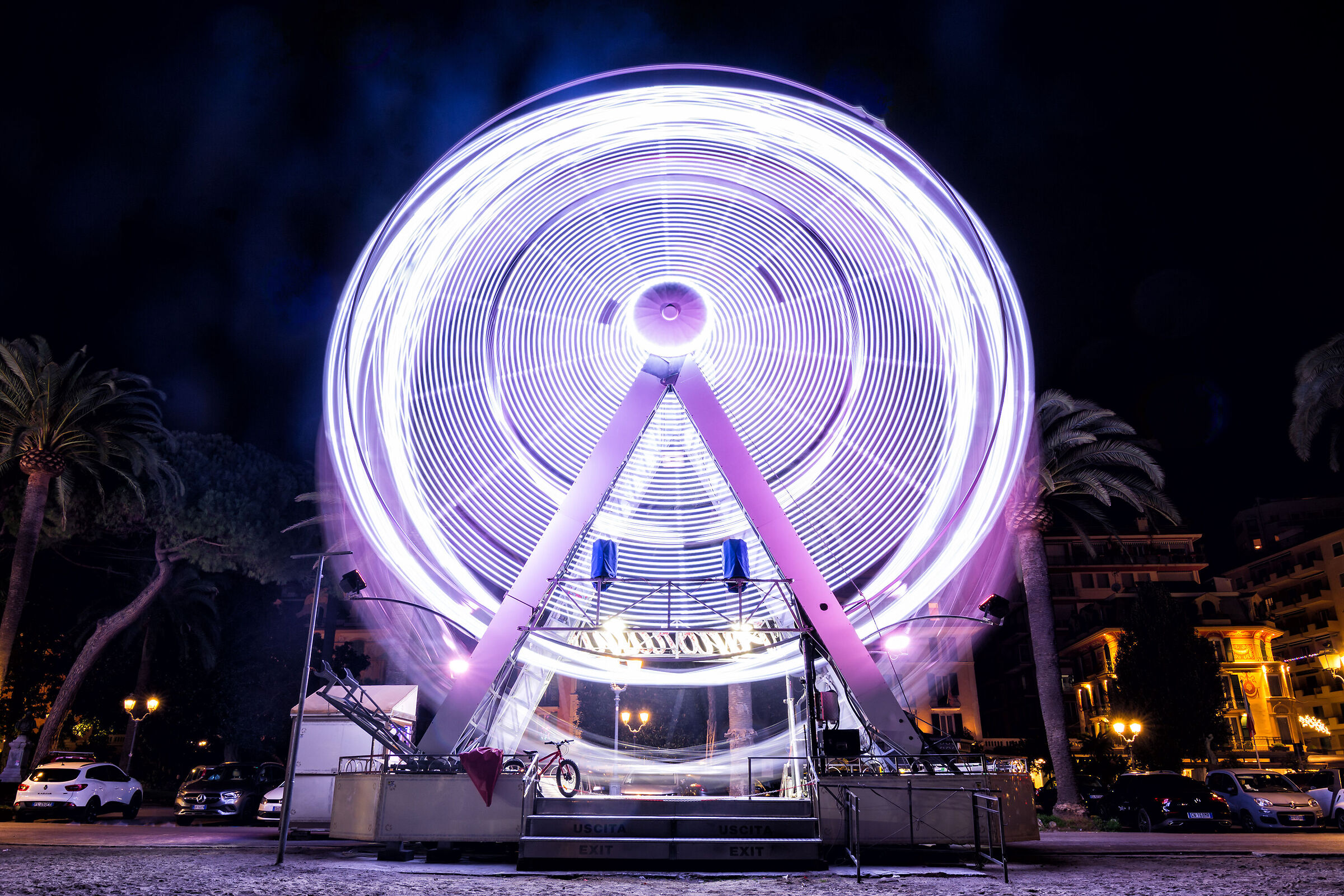 The Ferris wheel