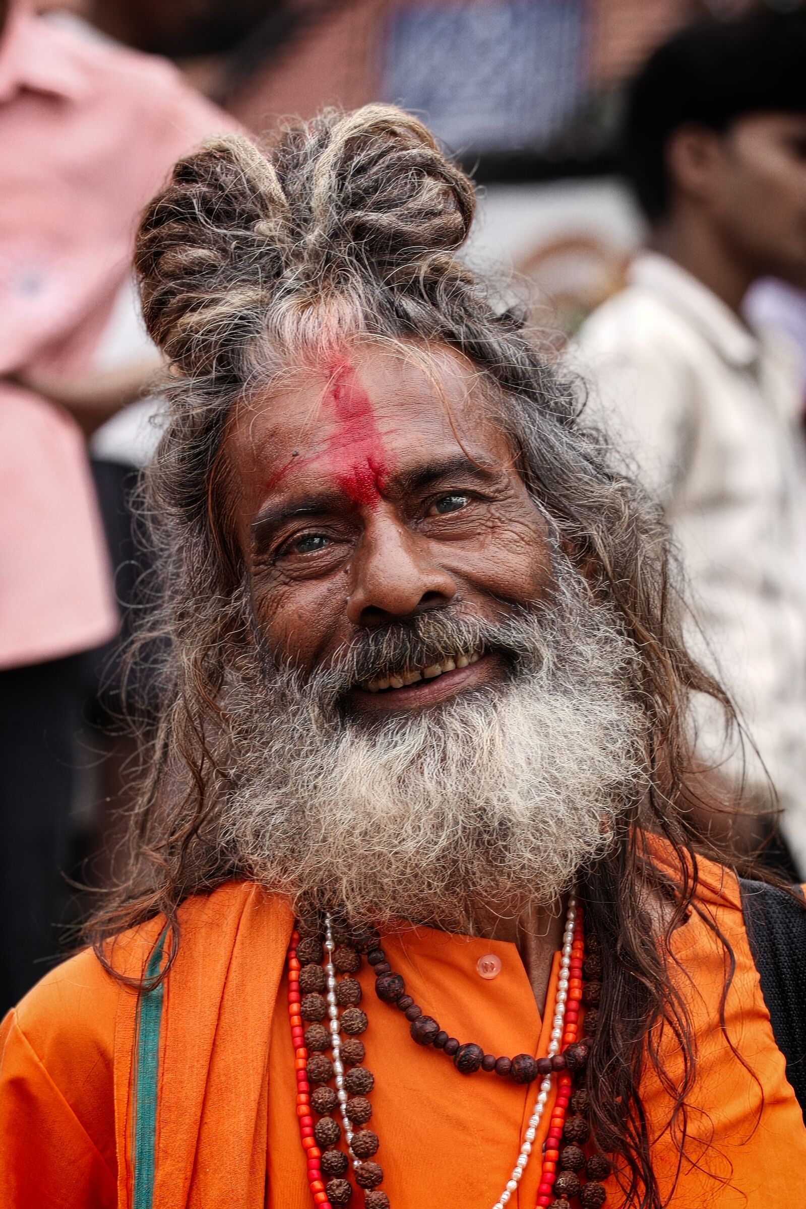 Varanasi Ghat Holy Man
