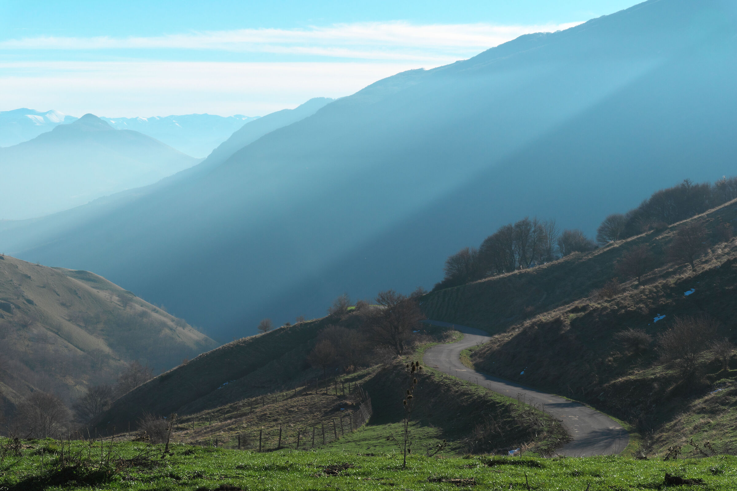 Strada di montagna