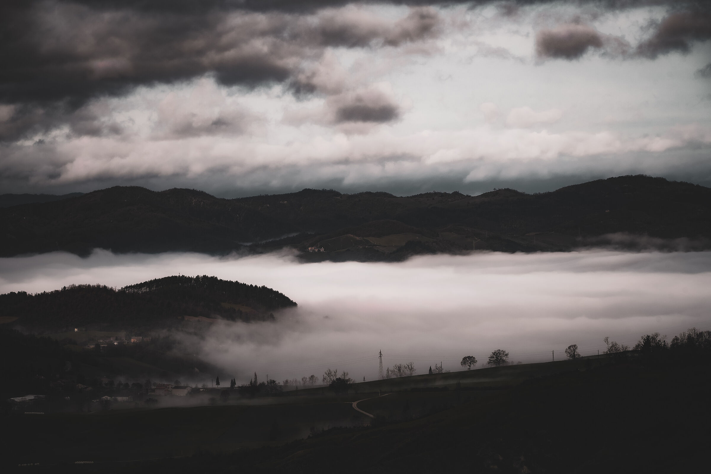 Nebbia sul Carnaio
