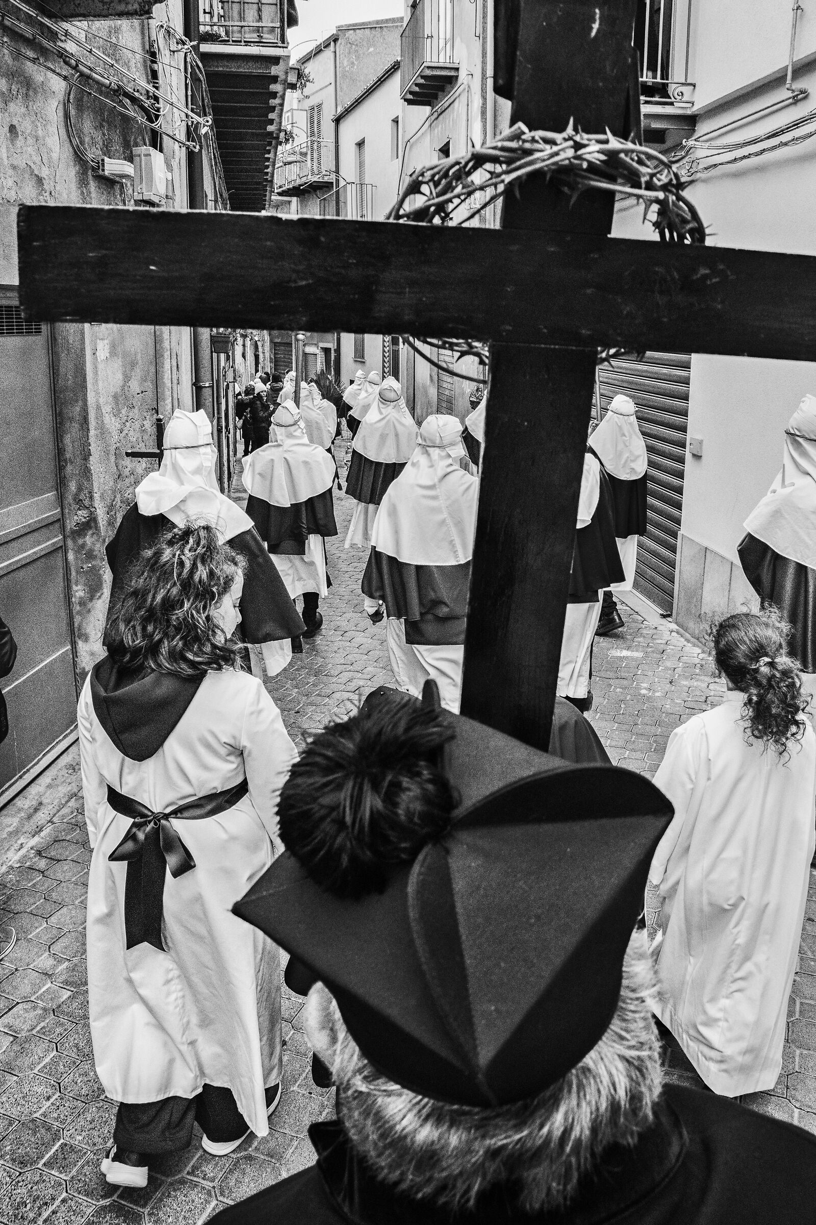 Tuesday's procession