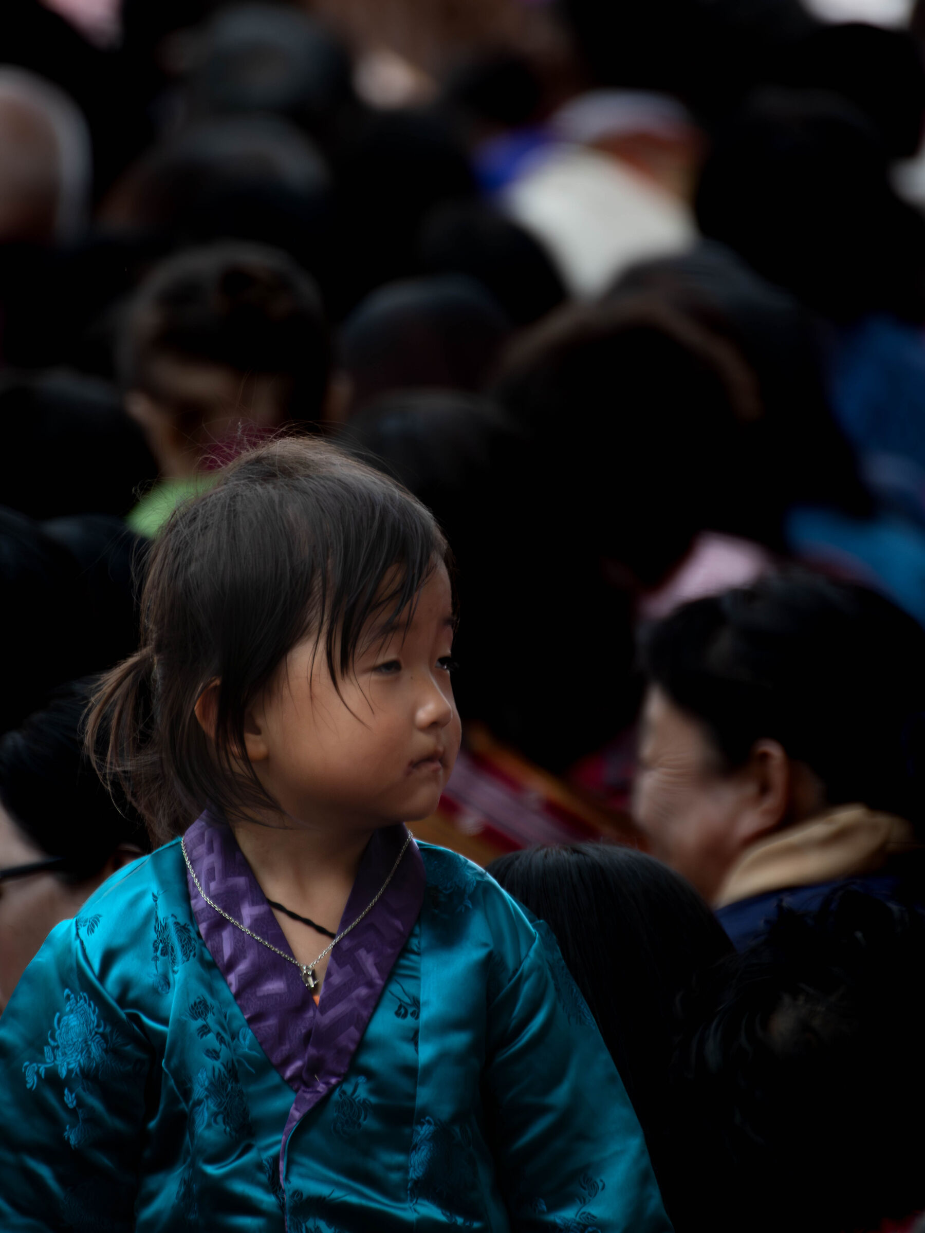 Al Timpu Tsechu - Una bambina