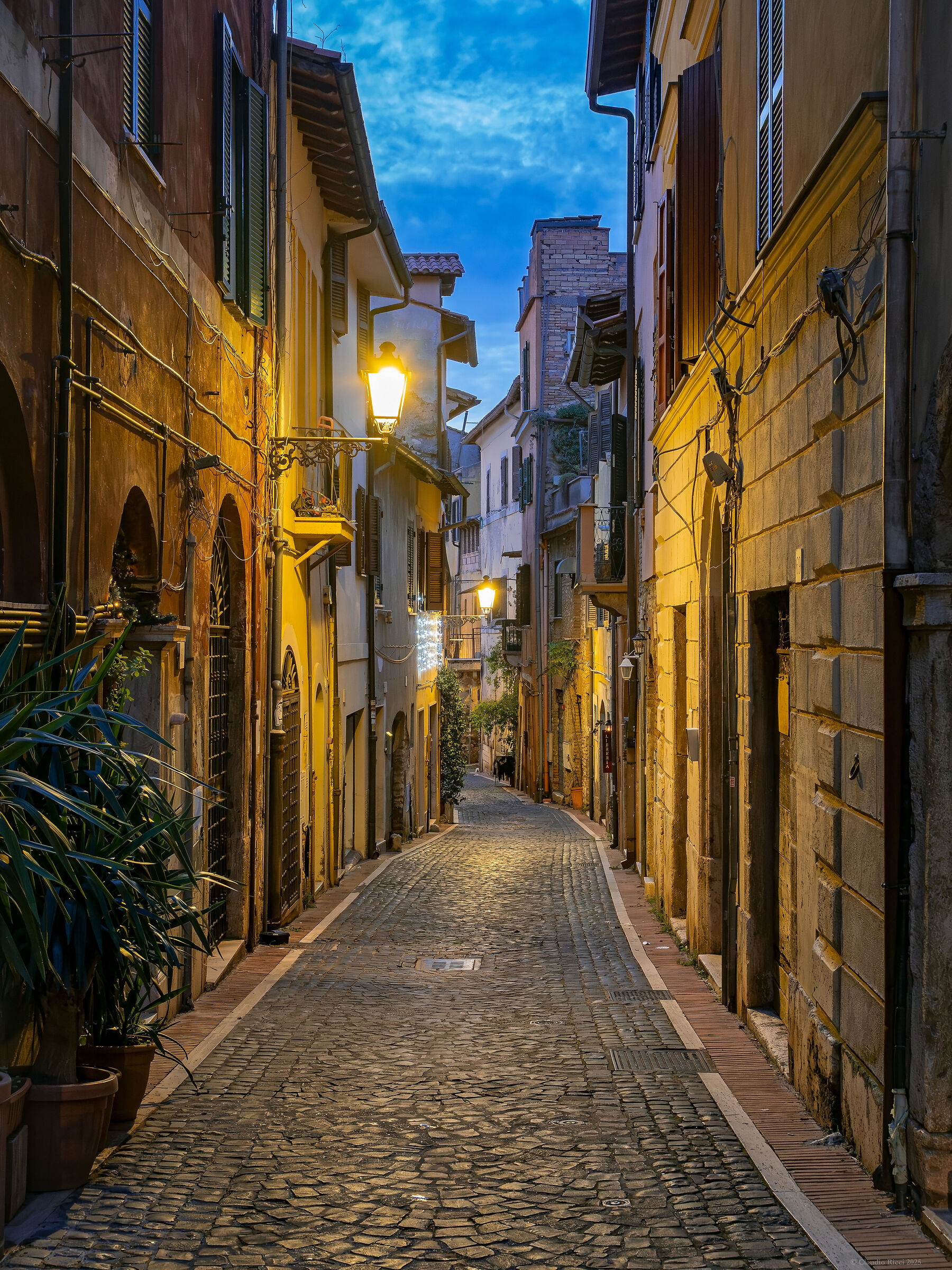 Sera fredda e solitaria