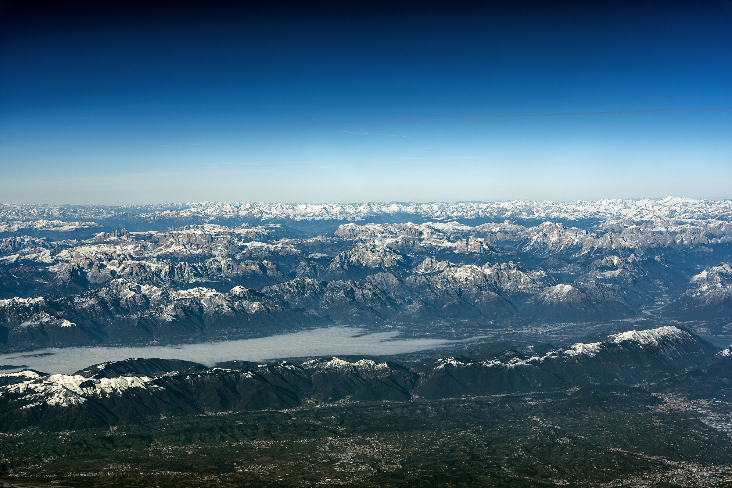 All the Dolomites (or almost) seen from my office