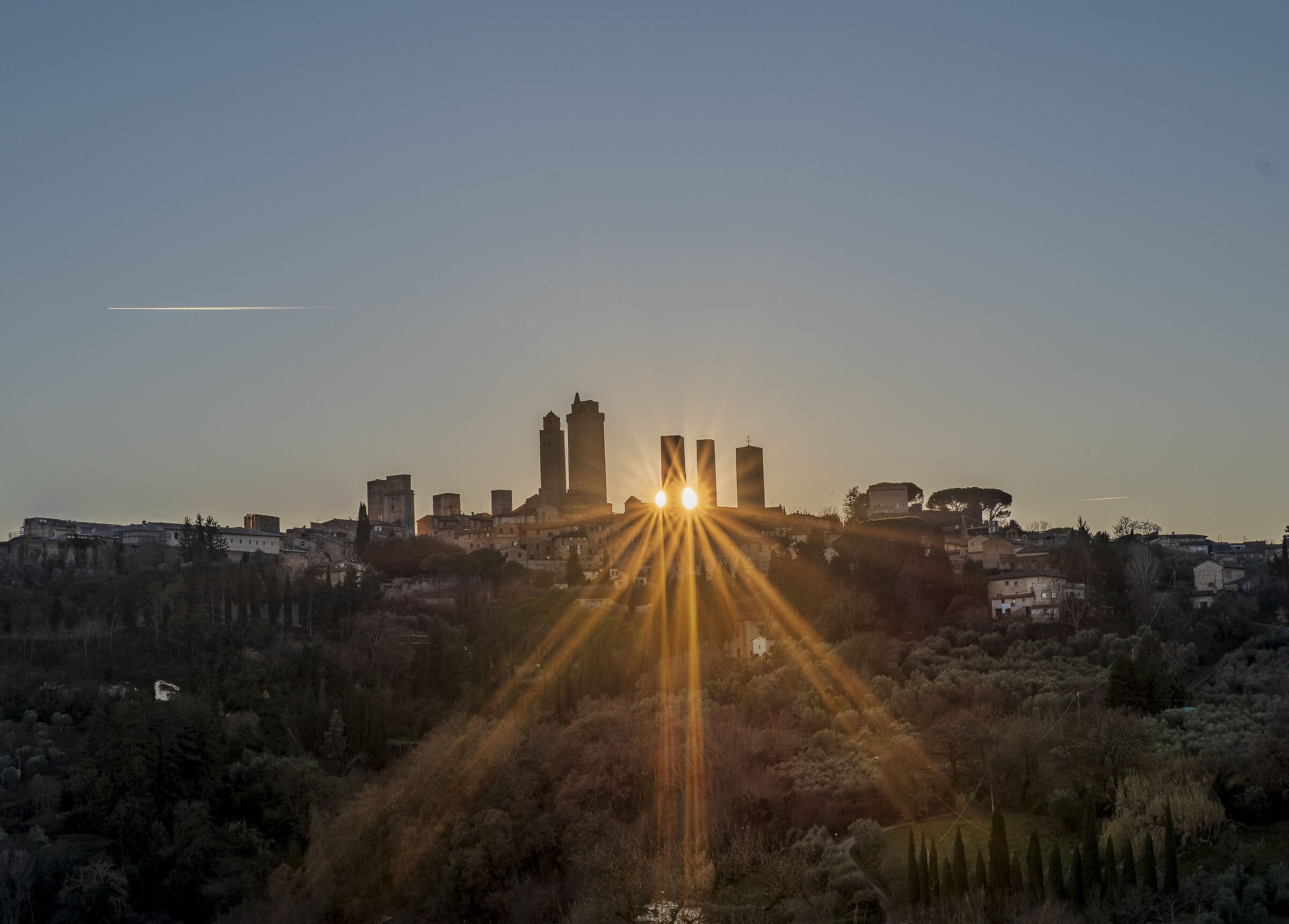 Sole fra le Torri di San Gimignano #2