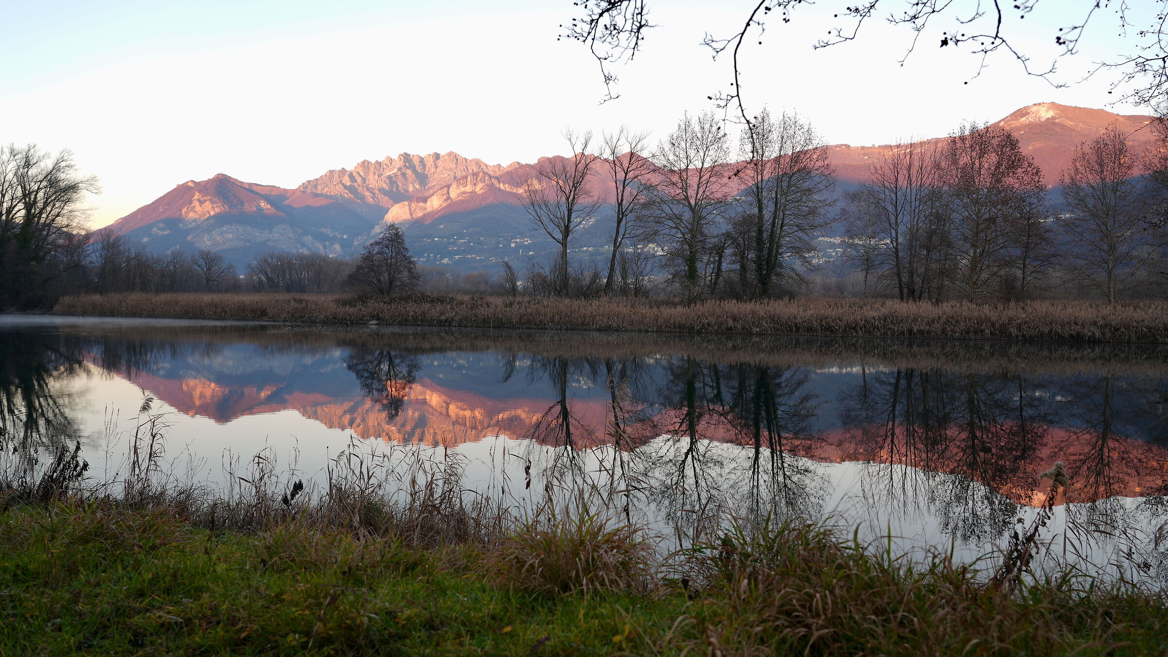 The Resegone dries up in the river