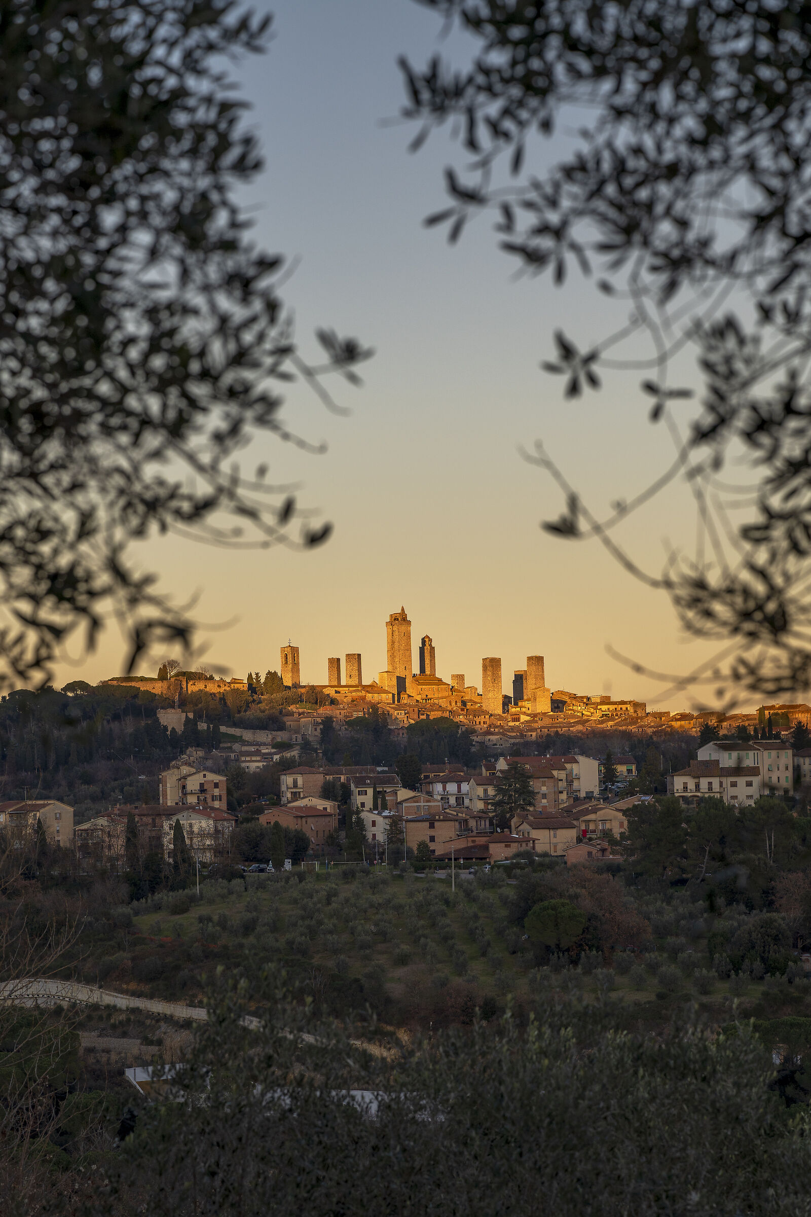 San Gimignano incorniciata