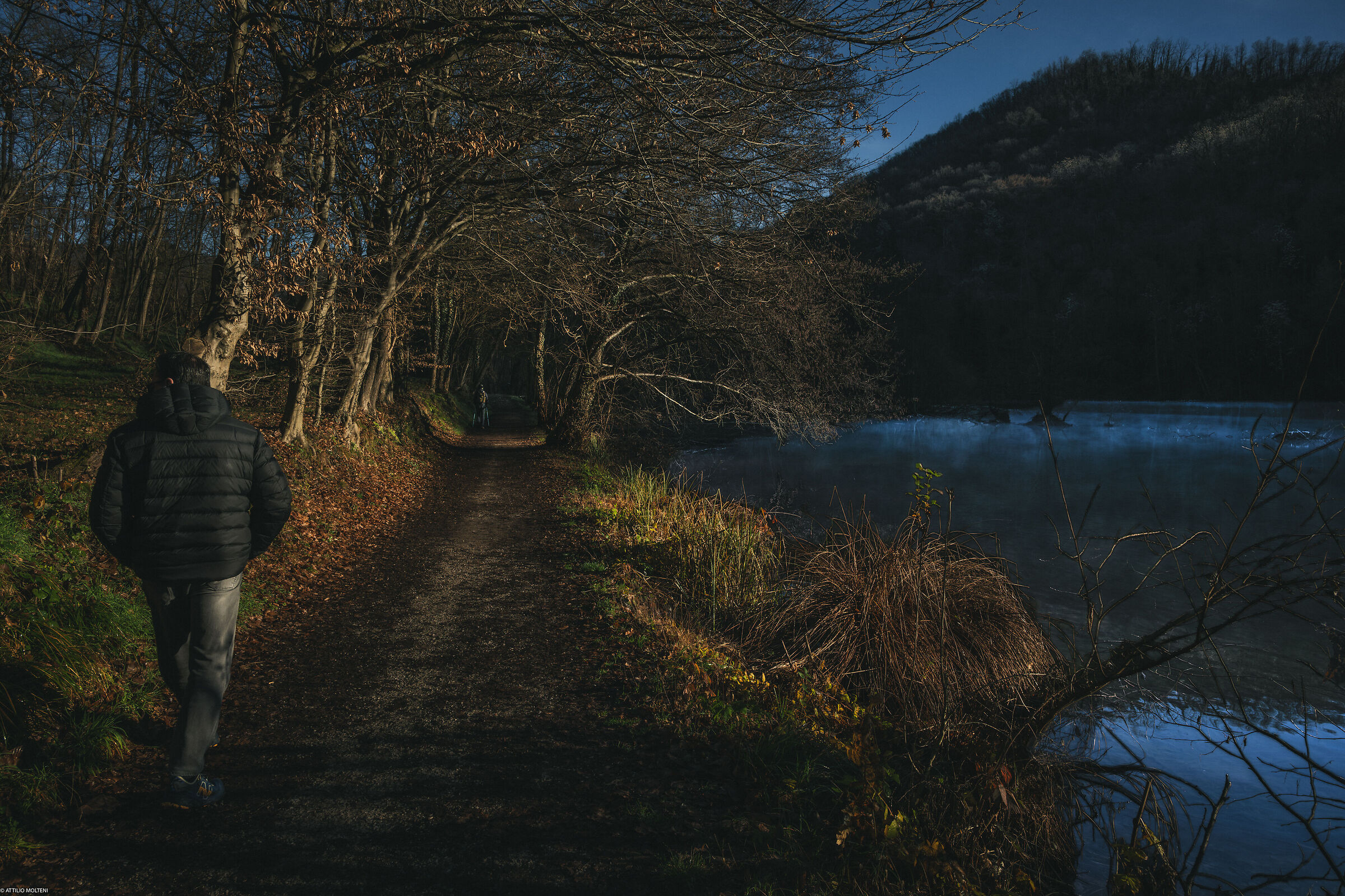 The first rays of sunshine