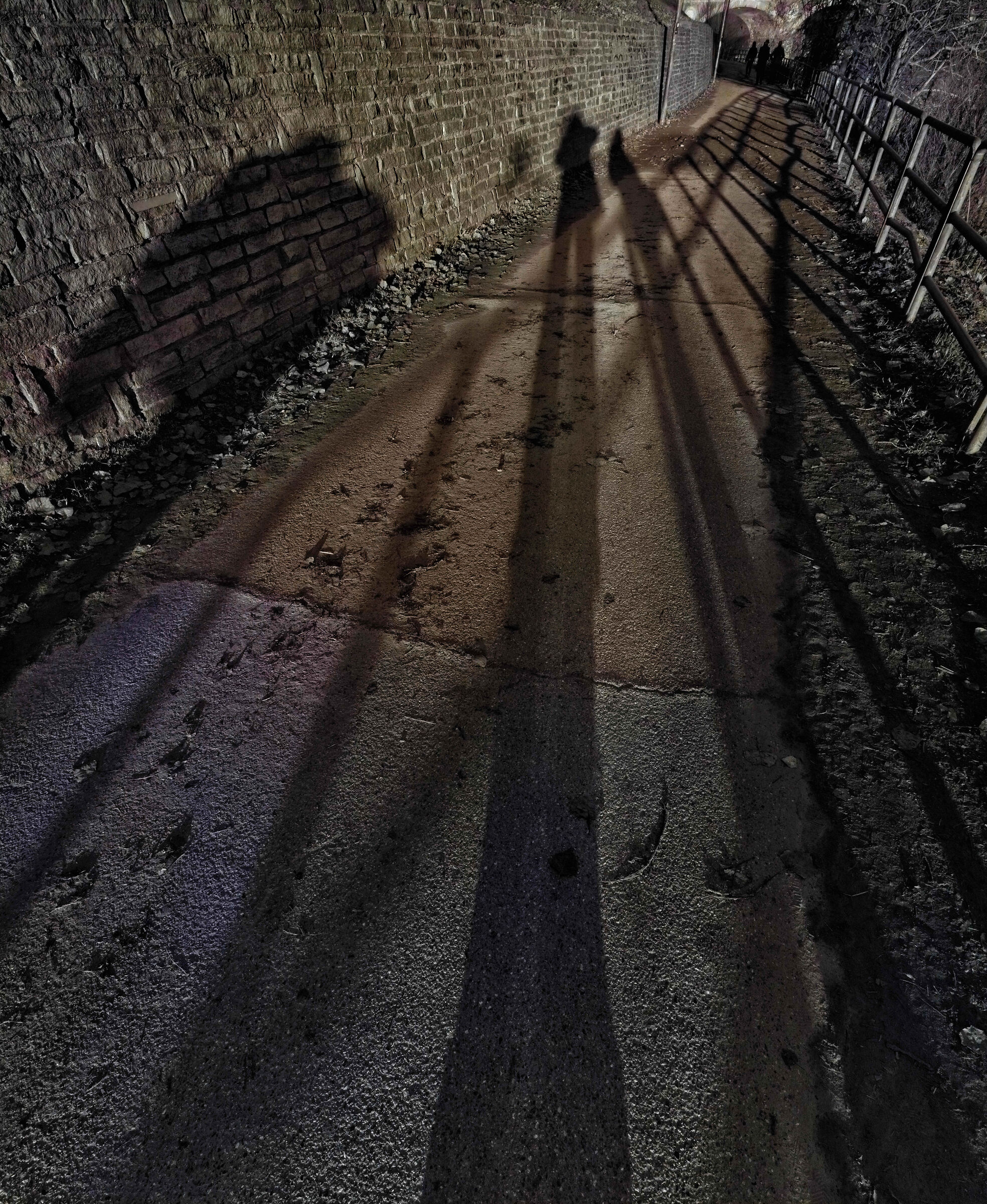 Restless shadows