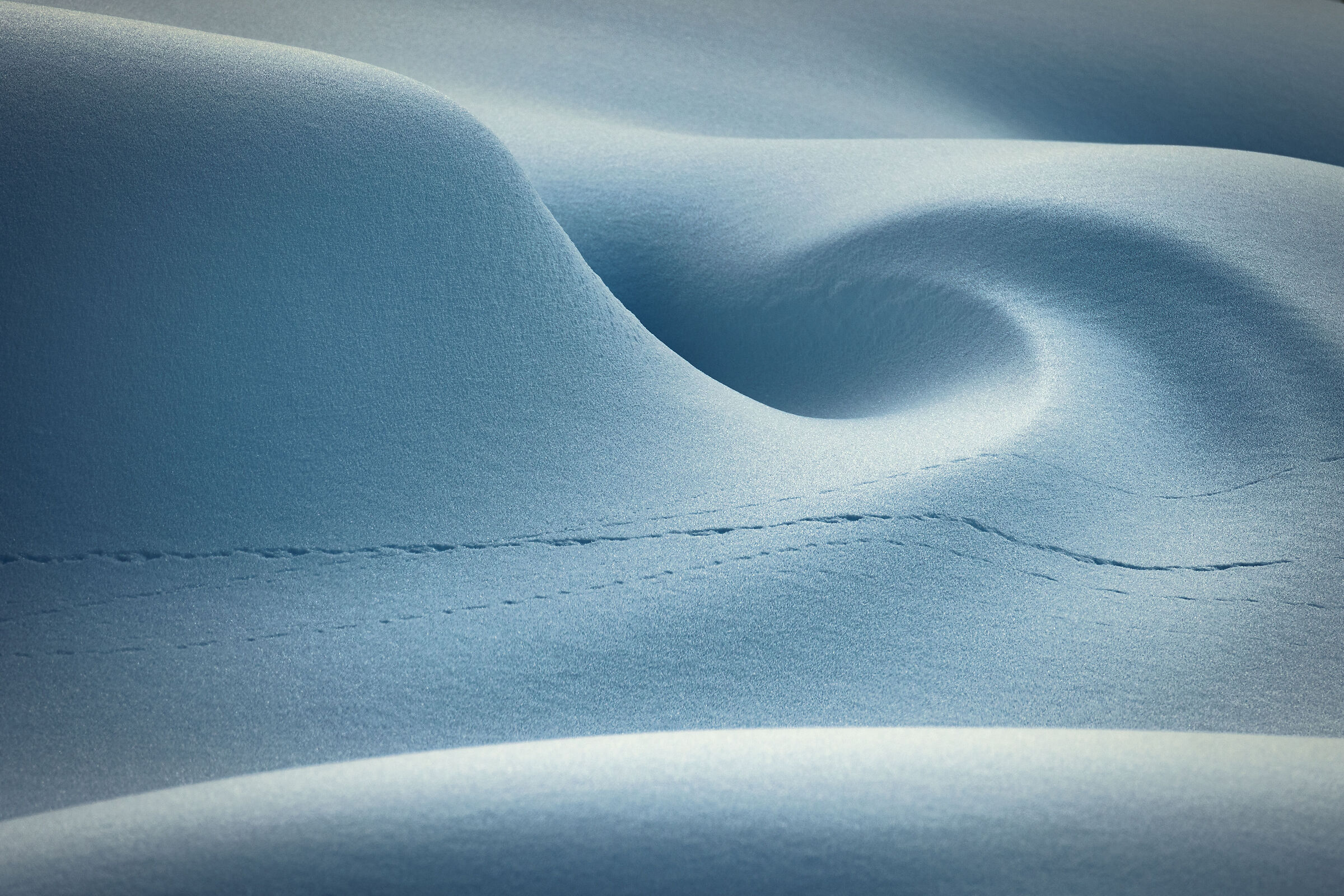 Snow vortex ... (Particular accumulation of snow)